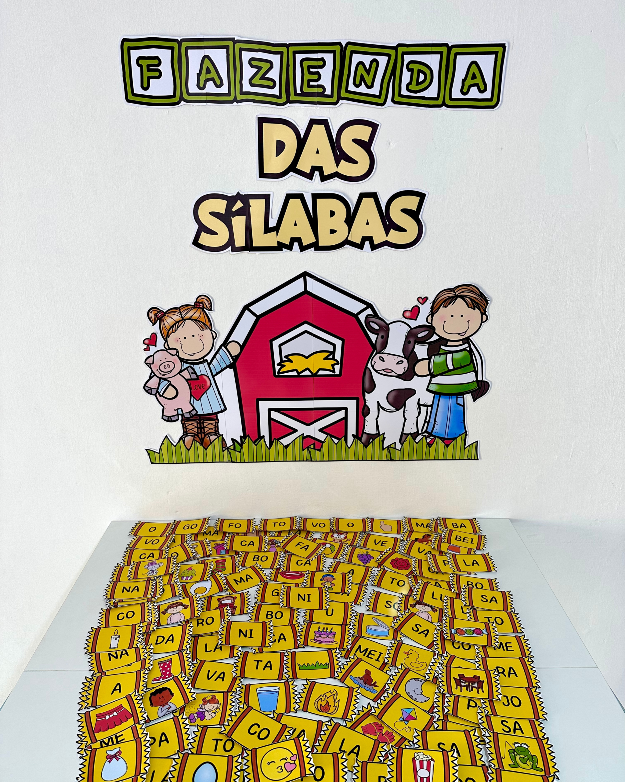 Kit Fazenda das Sílabas