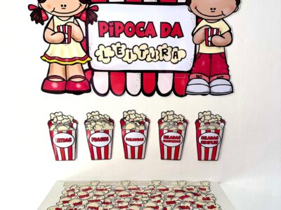 Kit Pipoca da Leitura