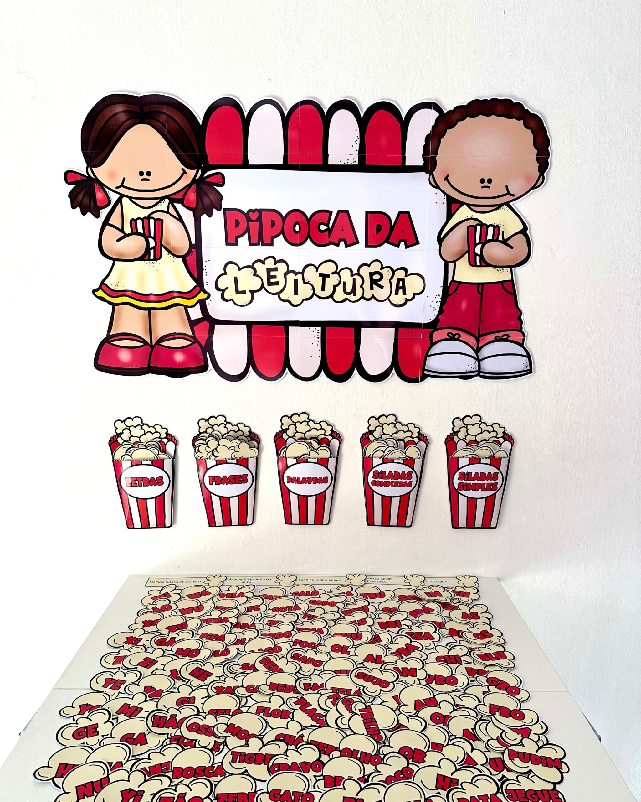 Kit Pipoca da Leitura