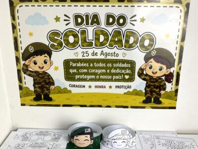 Painel e Kit Dia do Soldado