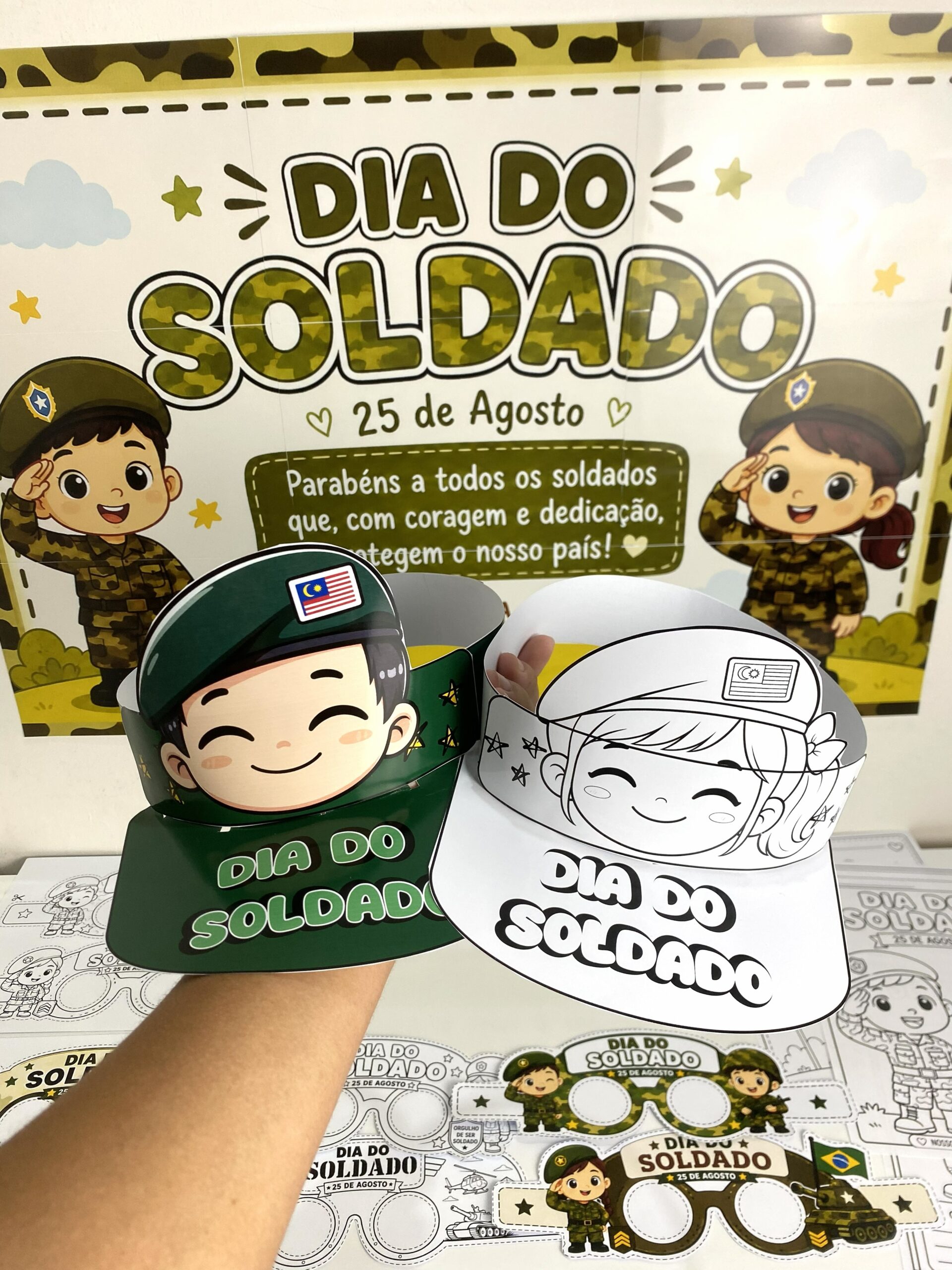 Painel e Kit Dia do Soldado - Imagem 4
