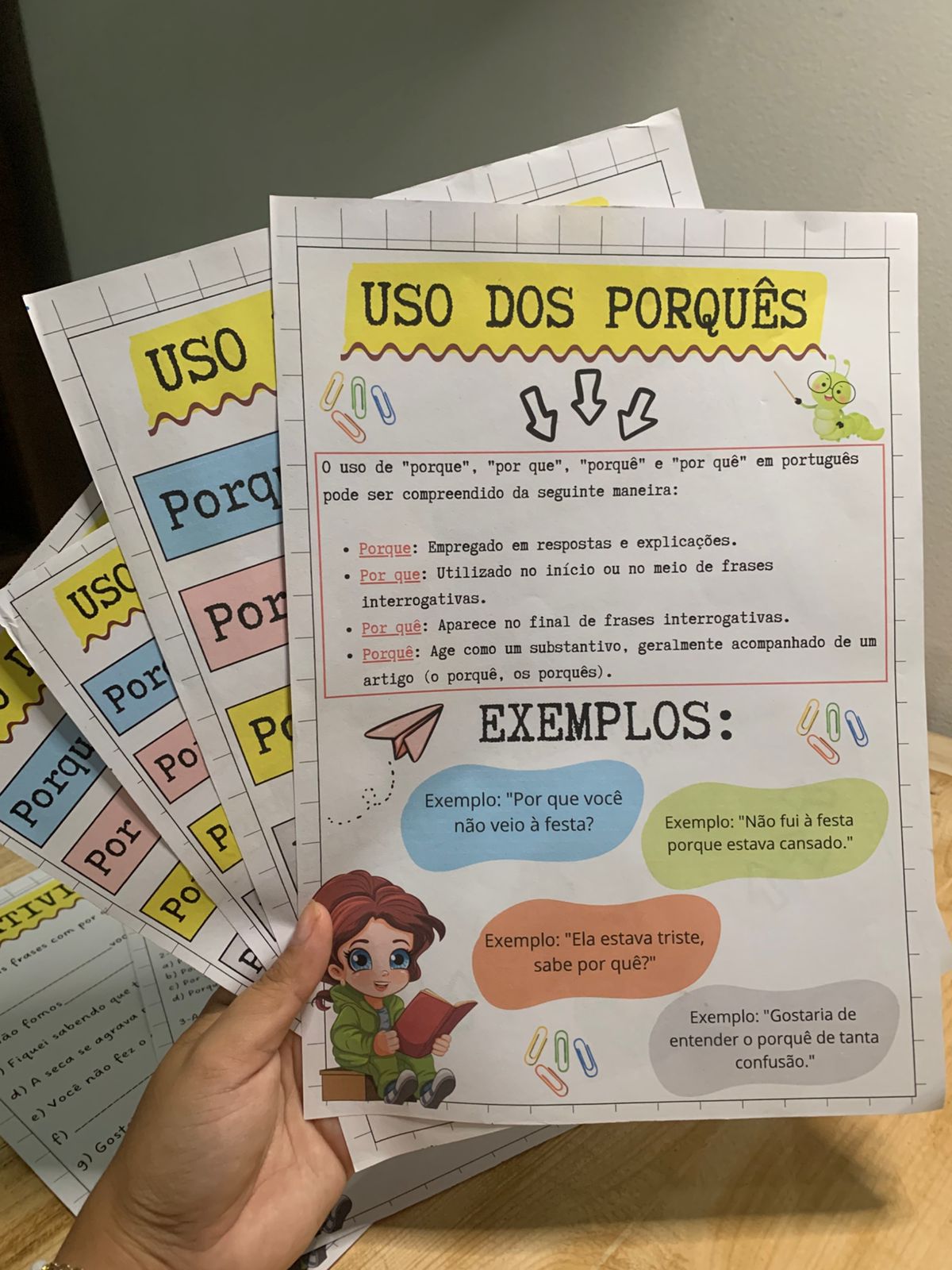 USO DOS PORQUÊS