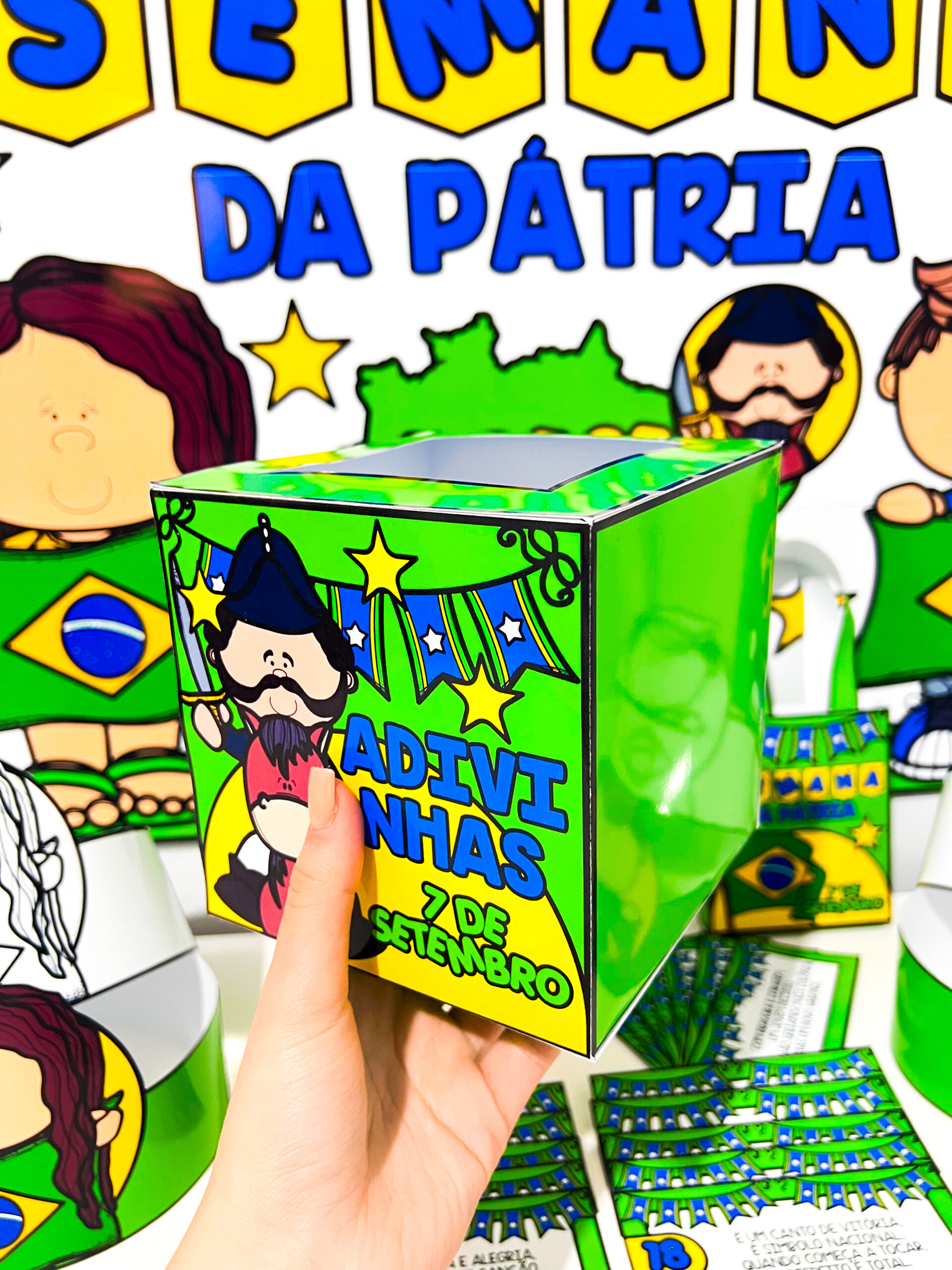 Kit Semana da Pátria — Um material especial e completo para trabalhar a Independência do Brasil de forma lúdica e interativa! - Imagem 3