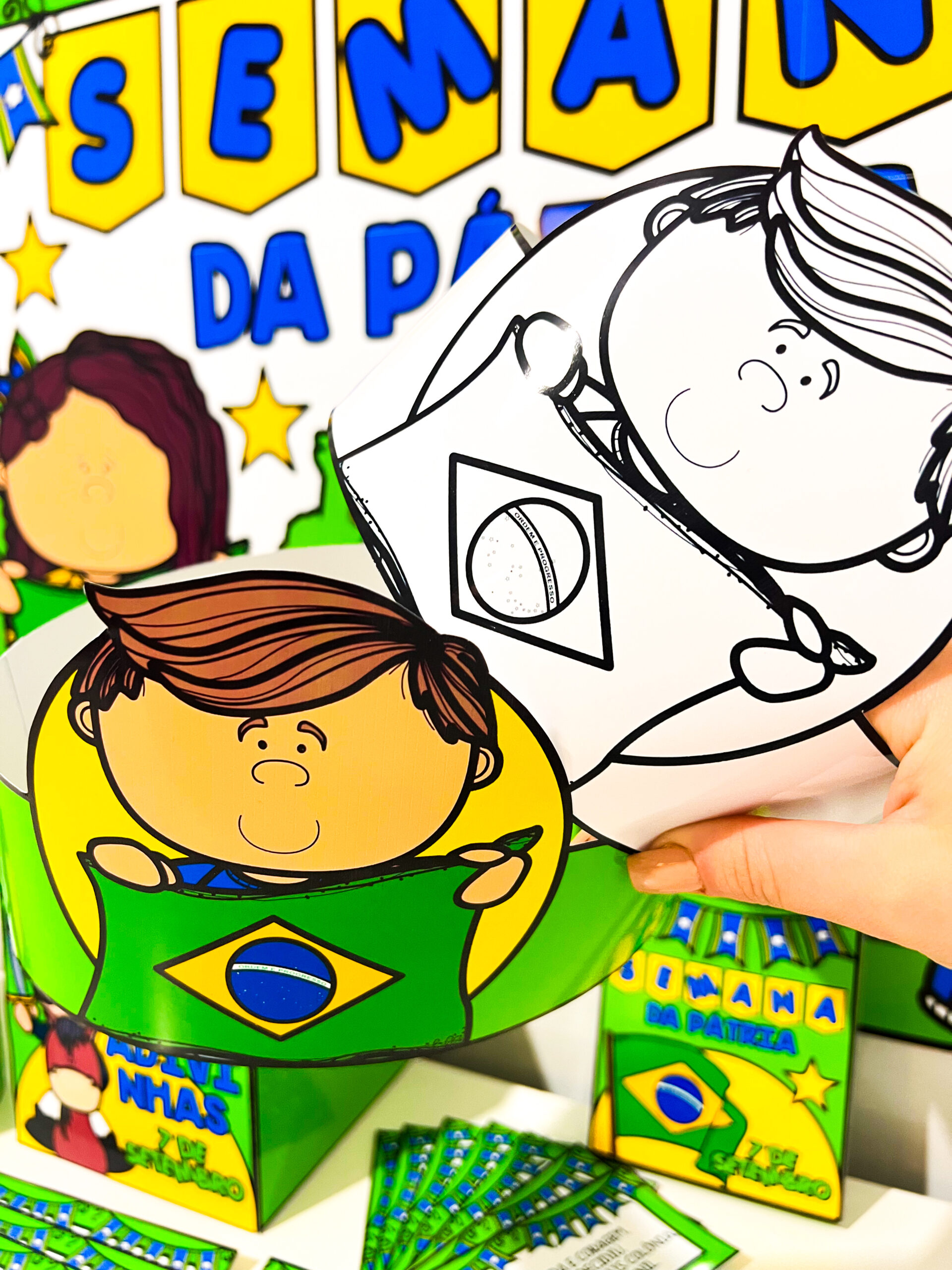 Kit Semana da Pátria — Um material especial e completo para trabalhar a Independência do Brasil de forma lúdica e interativa! - Imagem 6