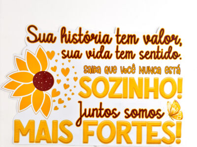 Painel Setembro Amarelo — Valorize a Vida