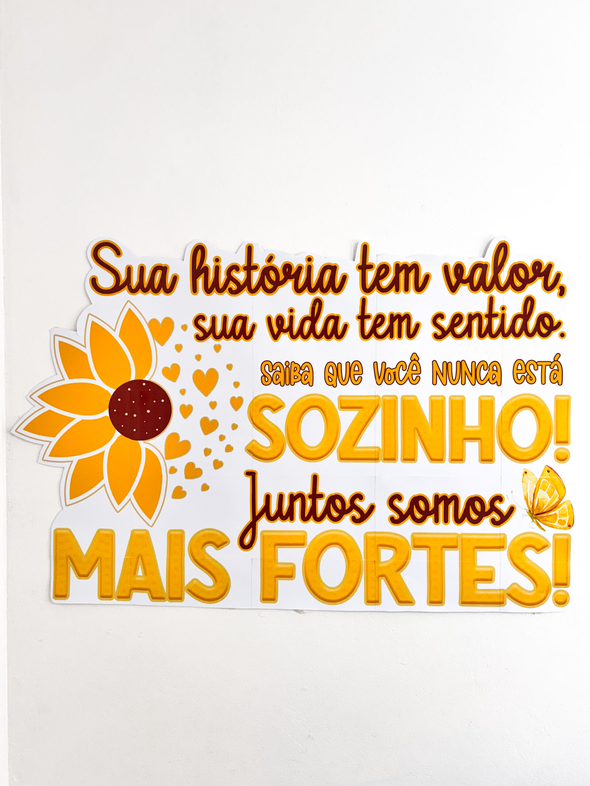 Painel Setembro Amarelo — Valorize a Vida - Imagem 2