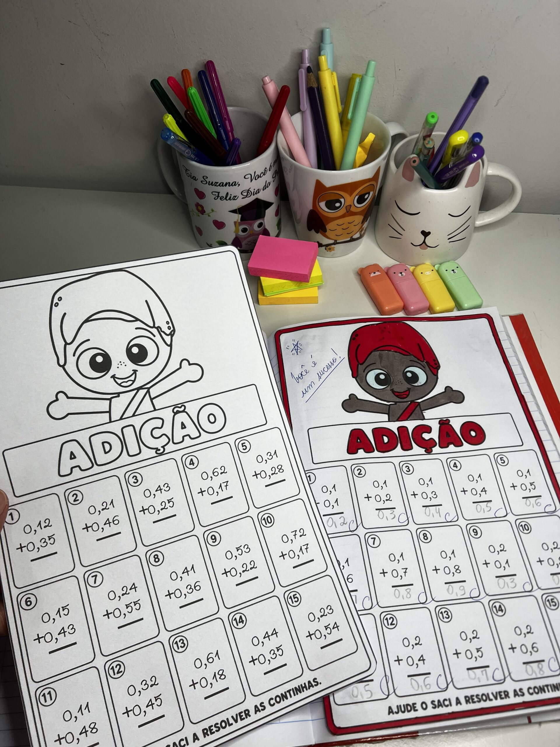 Folhinhas das 4 Operações — 4º Ano | Tema Folclore - Imagem 3