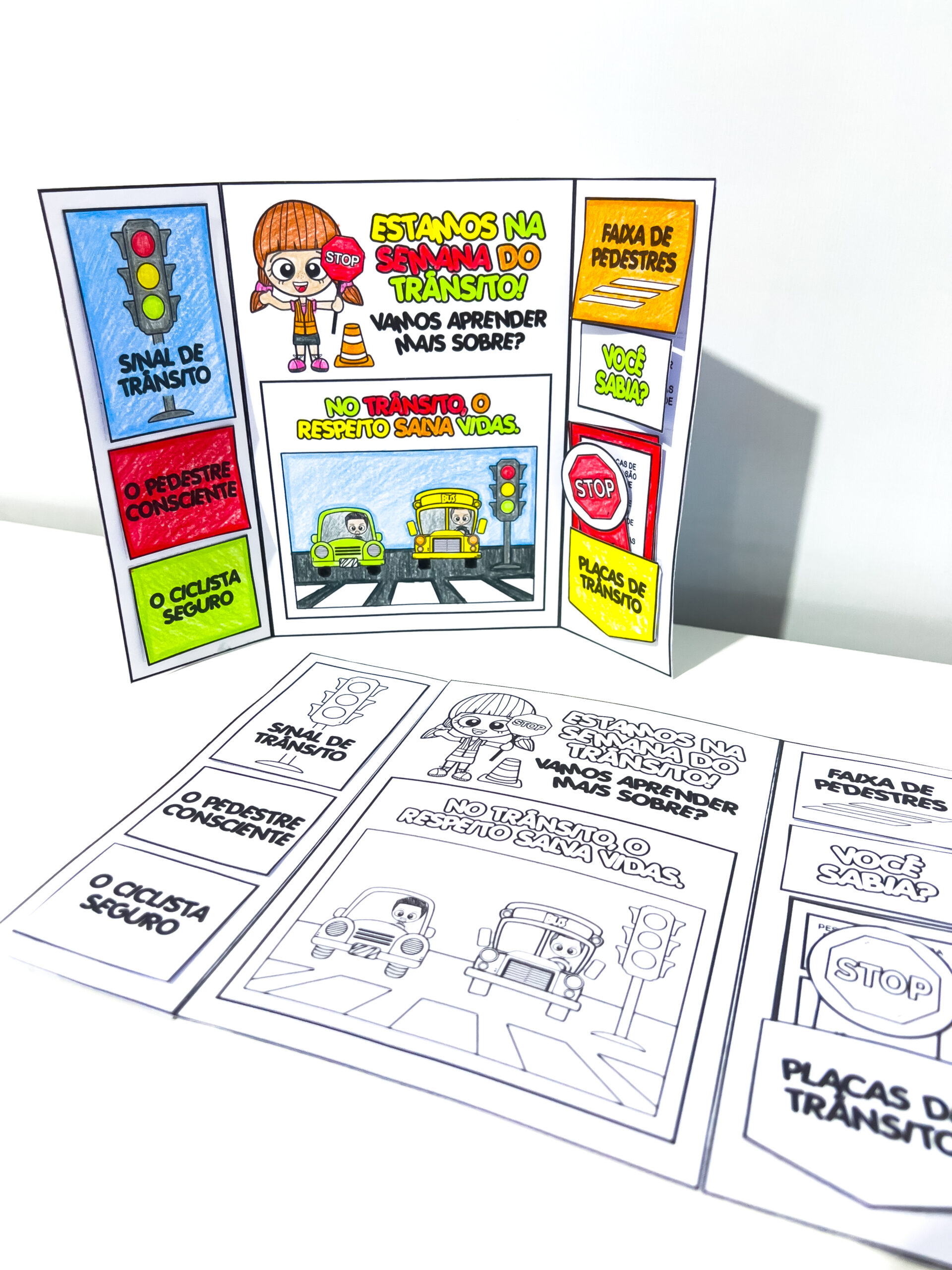 Lapbook Semana do Trânsito - Imagem 2