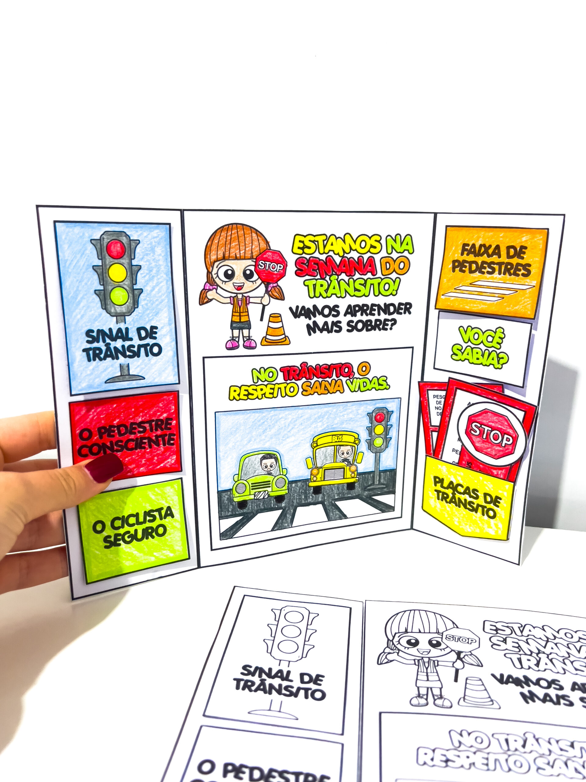 Lapbook Semana do Trânsito - Imagem 3