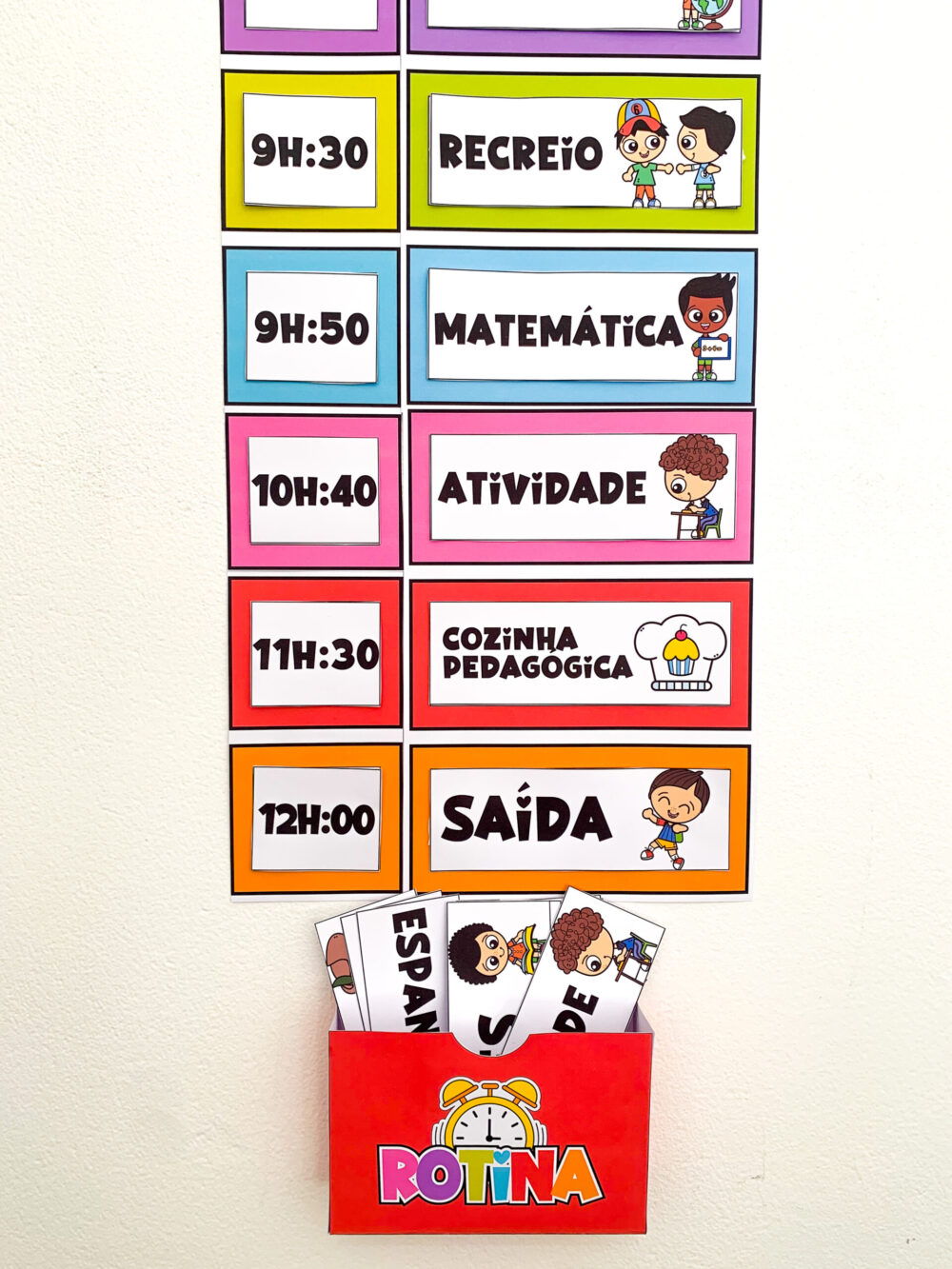 Rotinas organizadas – Ensino Fundamental I