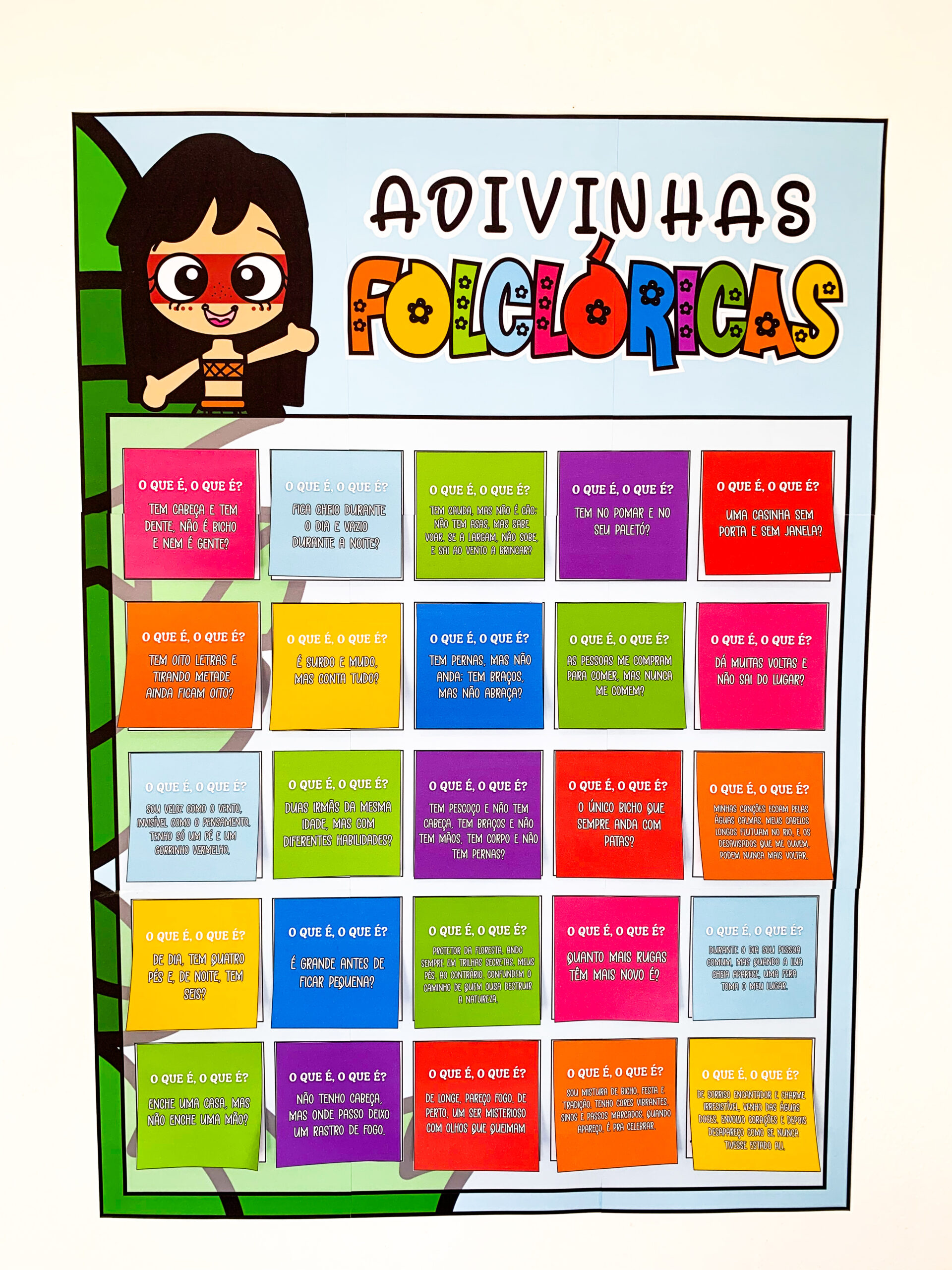 Cartaz Interativo de Adivinhas Folclóricas - Imagem 5