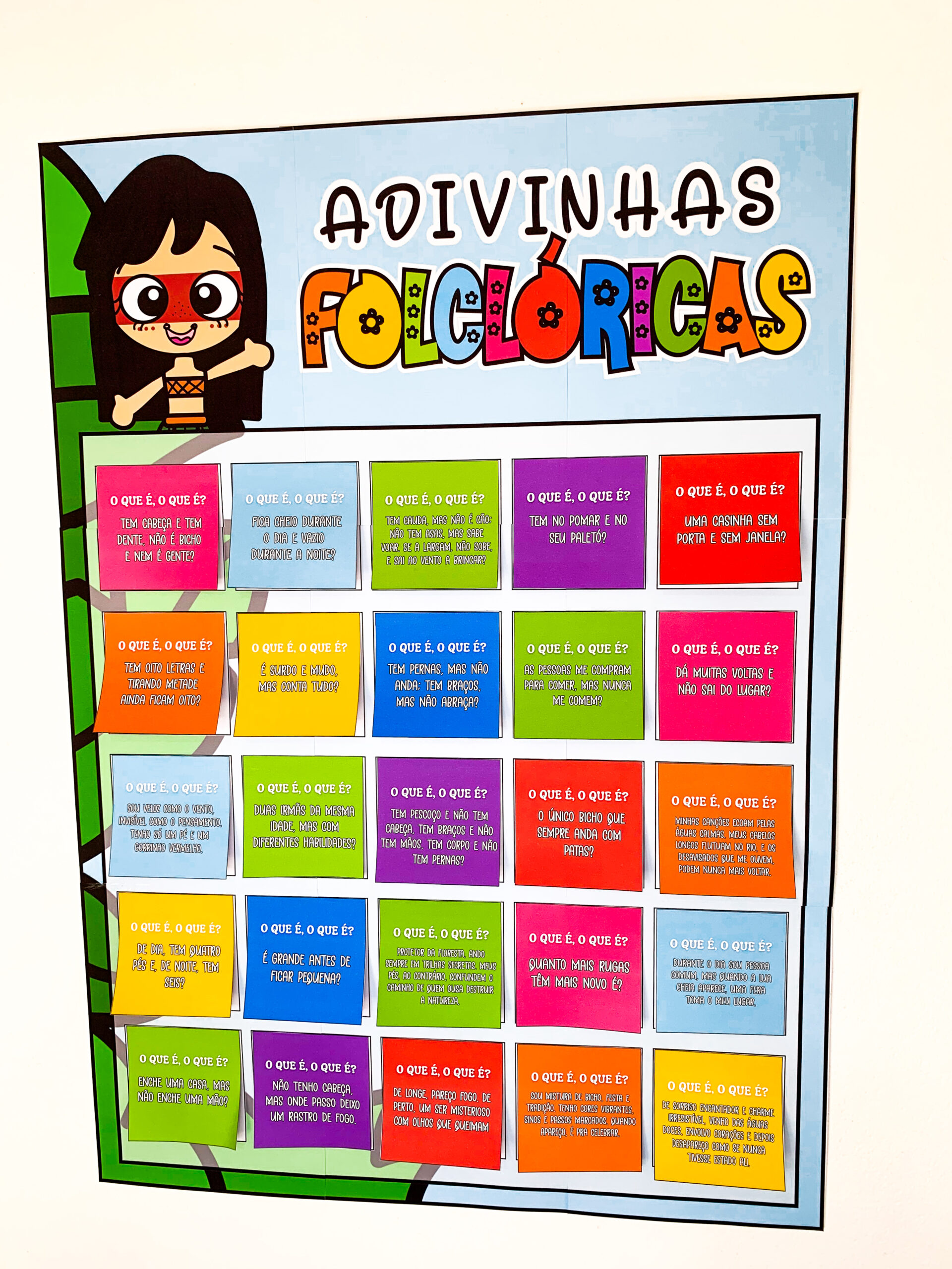 Cartaz Interativo de Adivinhas Folclóricas - Imagem 4