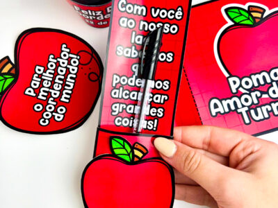 Lembrancinha dia do coordenador pedagógico