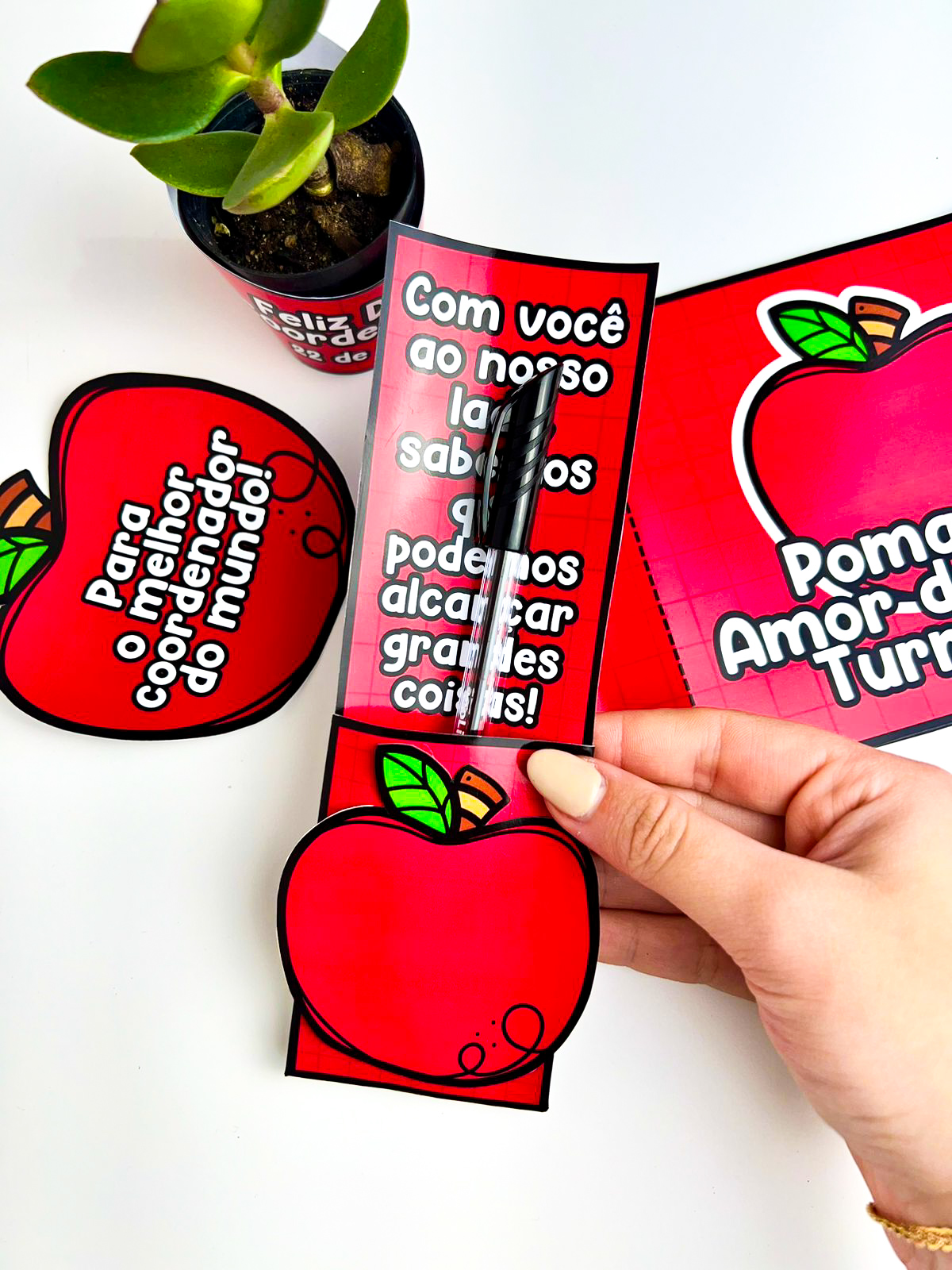 Lembrancinha dia do coordenador pedagógico