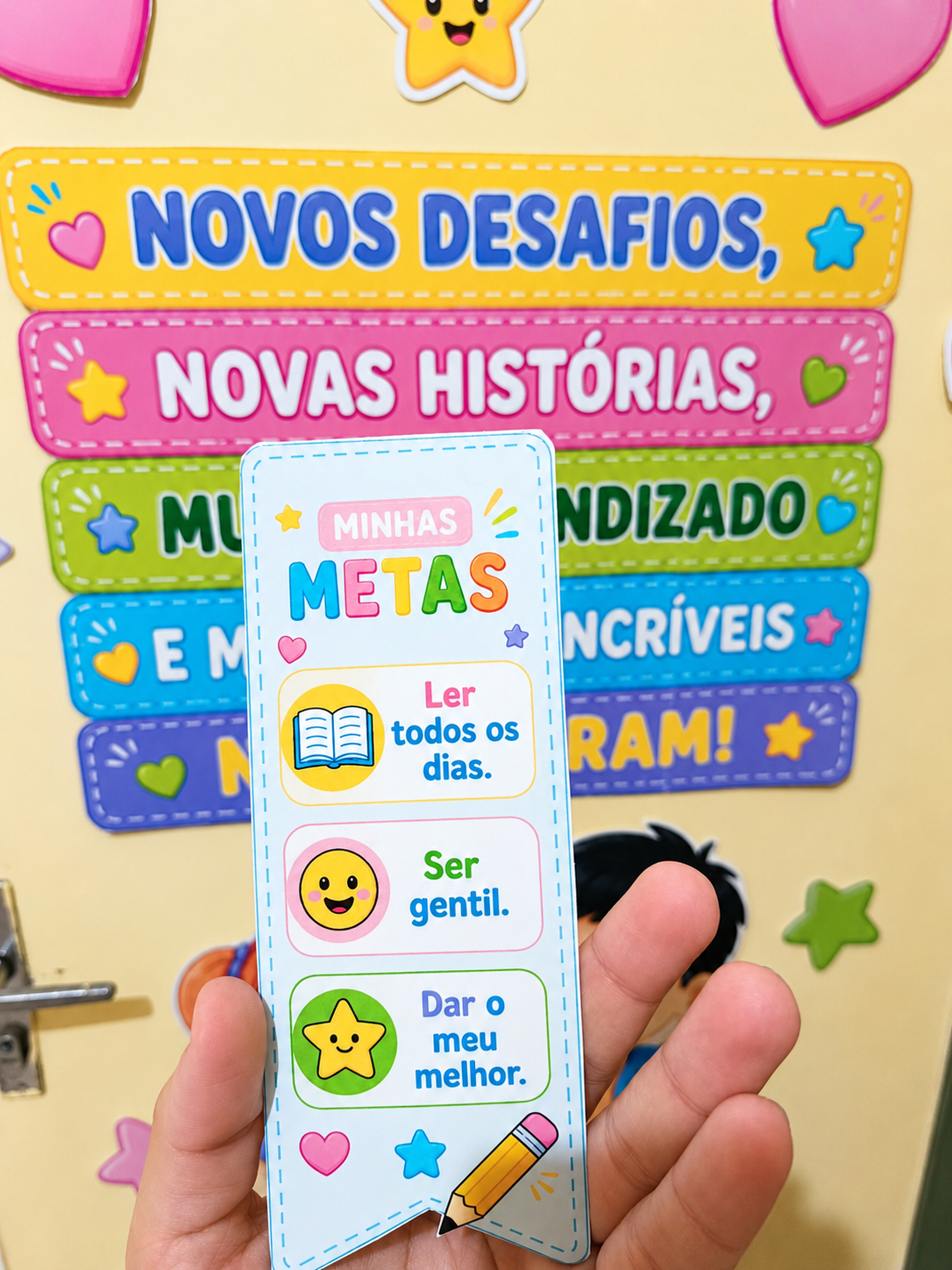 Painel de Porta – Bem-vindo de Volta! - Imagem 2