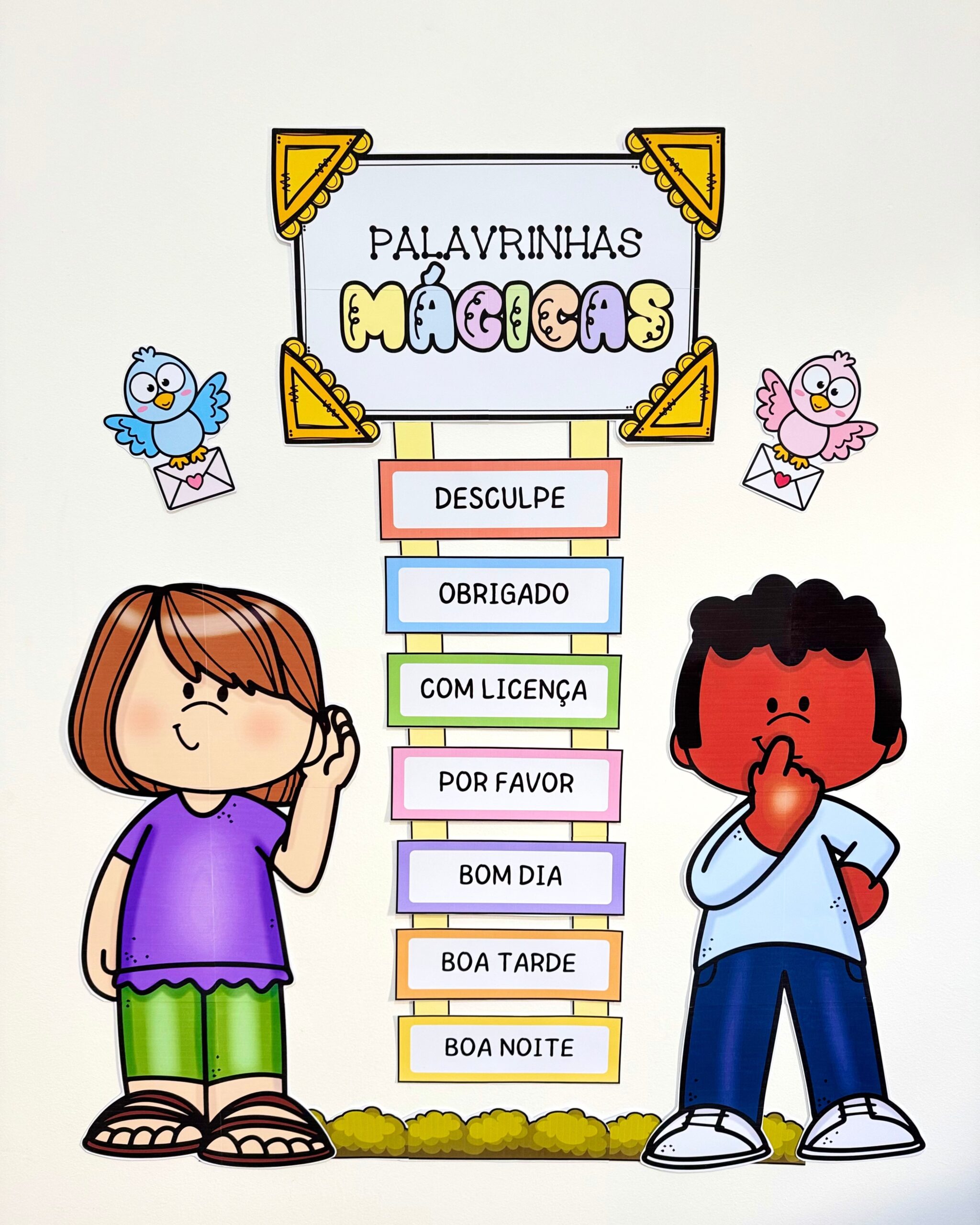Painel Palavrinhas Mágicas para Educação Infantil e Anos Iniciais