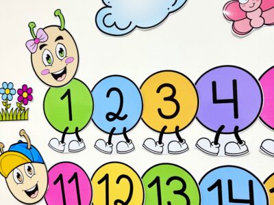 Centopeia dos Números de 1 a 20 para Educação Infantil e Anos Iniciais