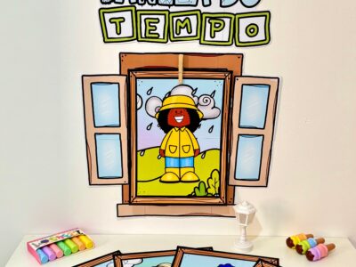 Painel Janela do Tempo para Educação Infantil | Rotina Escolar