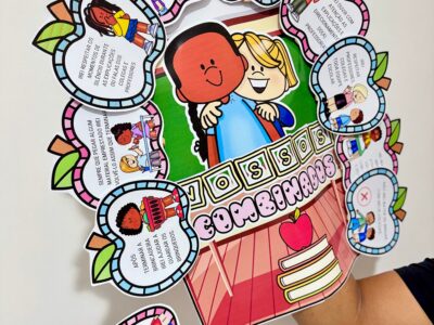 Luva Gigante “Nossos Combinados” para Educação Infantil e Anos Iniciais