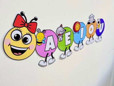 Centopeia das Vogais para Educação Infantil e Anos Iniciais