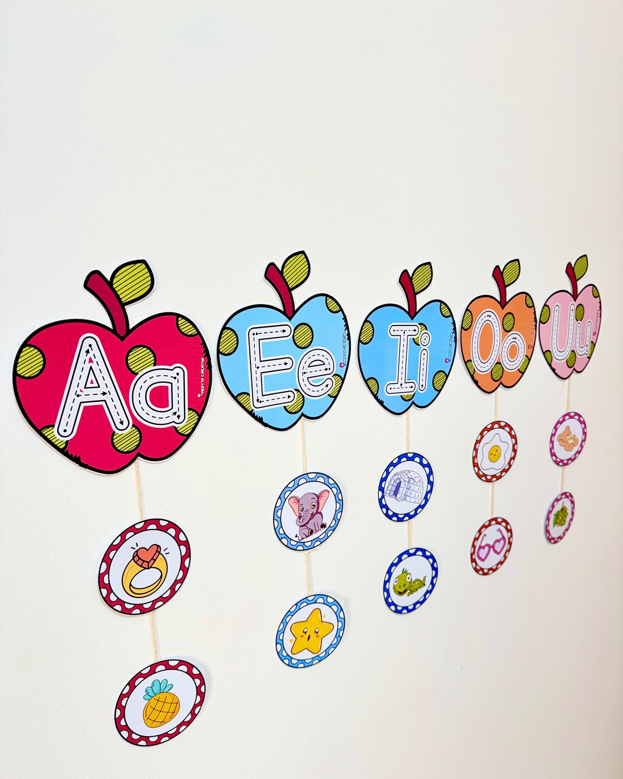Maçã das Vogais para Educação Infantil e Anos Iniciais - Imagem 2
