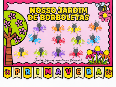 Cartaz Colaborativo Primavera