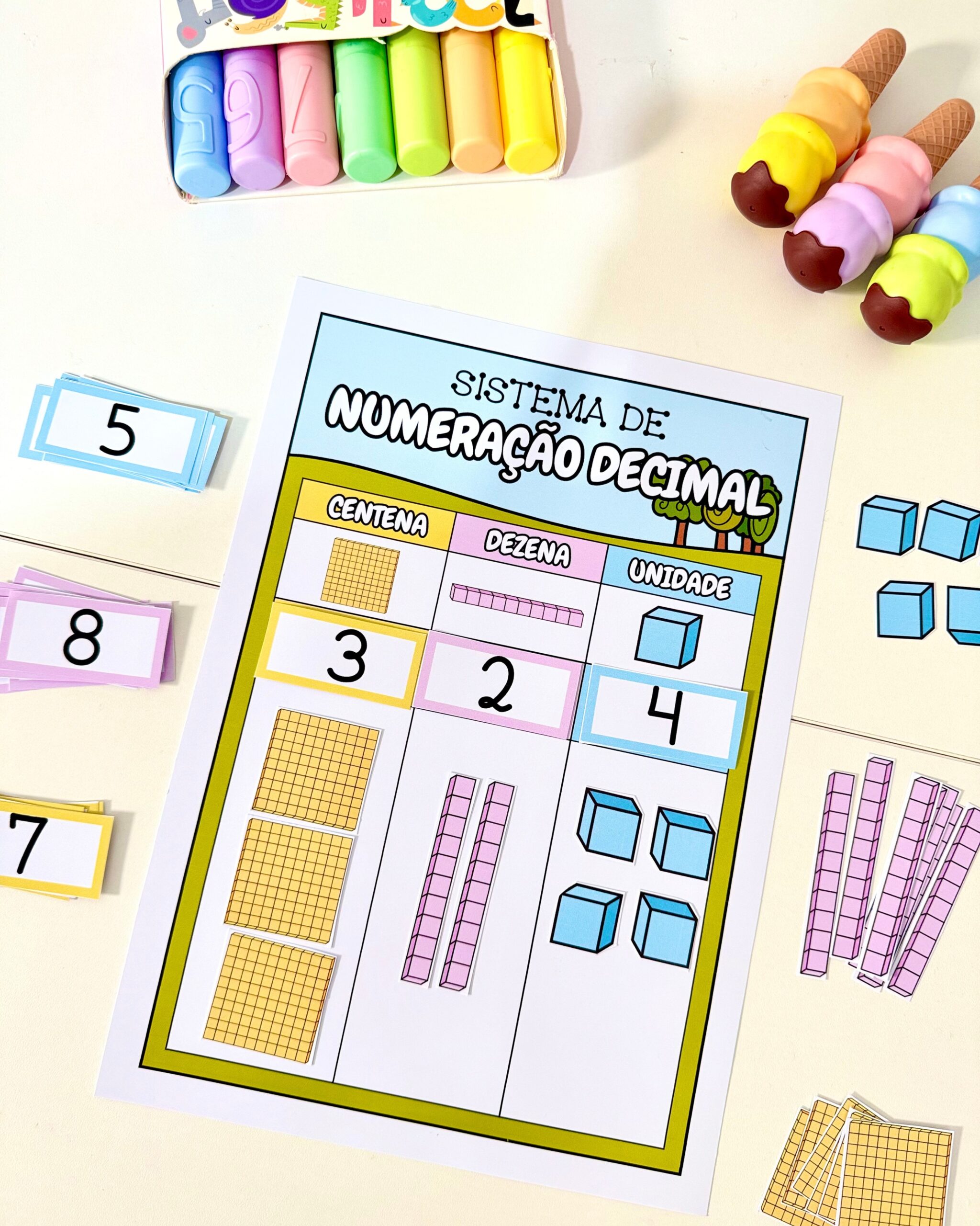 Kit Sistema de Numeração para Educação Infantil e Ensino Fundamental - Imagem 3