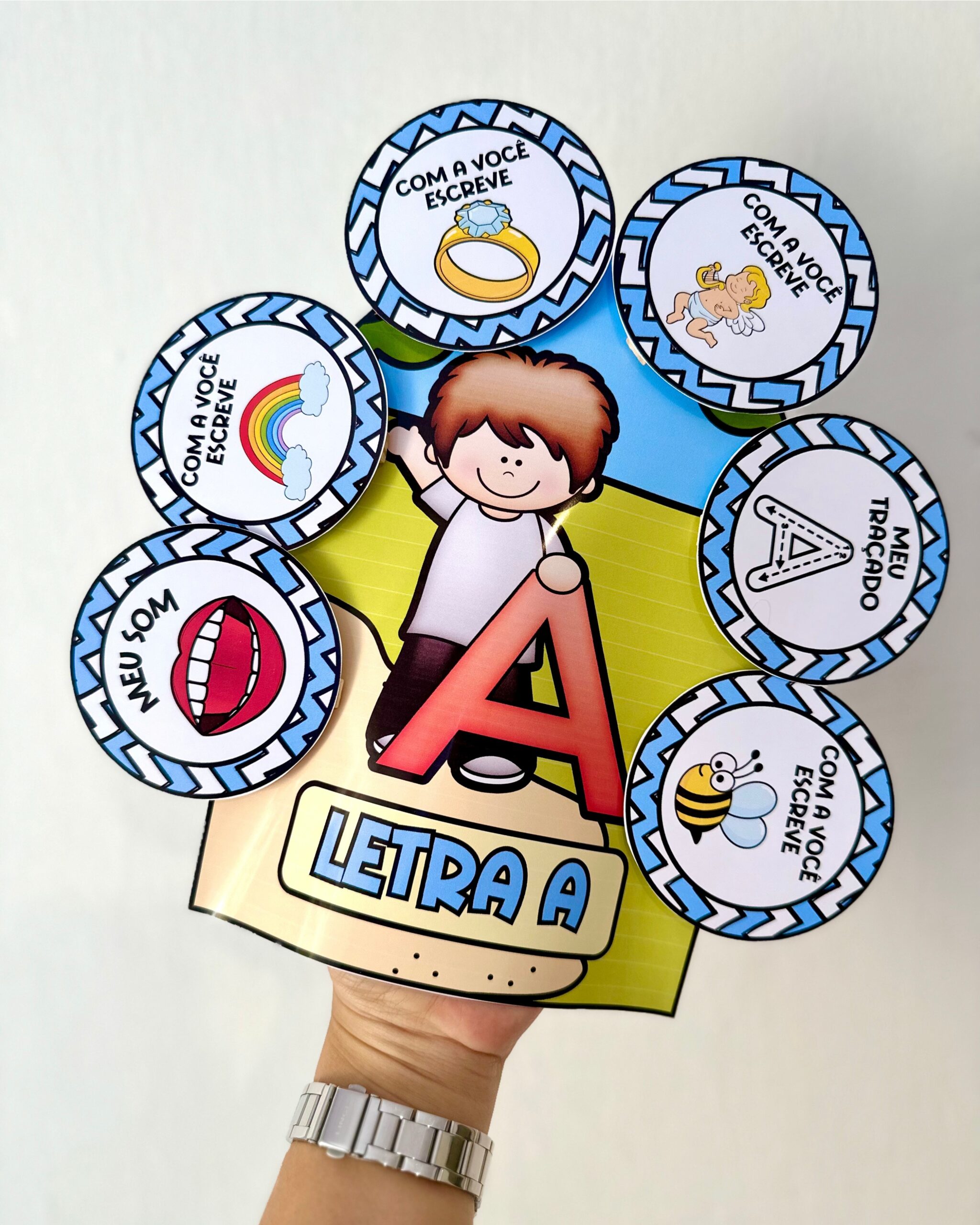 Luvas do Alfabeto em PDF: Recurso Lúdico para Educação Infantil - Imagem 2