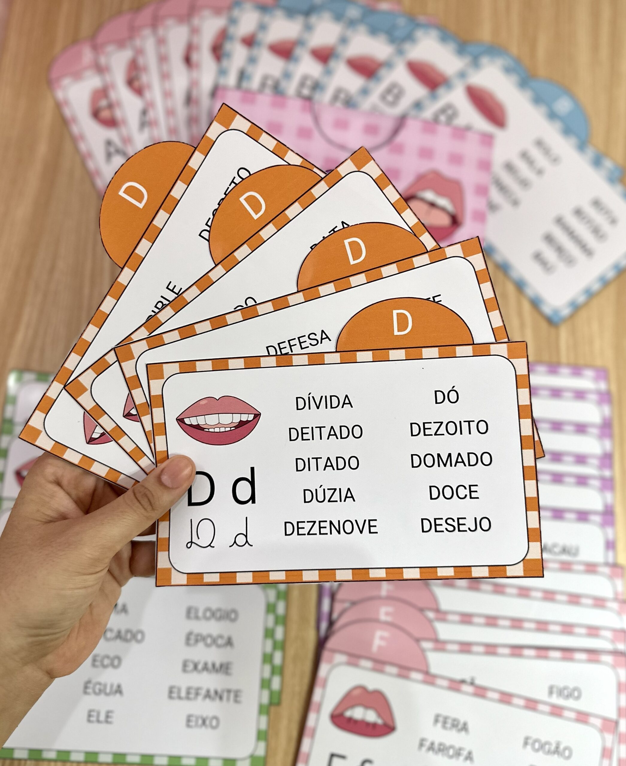 Fichas de Leitura – Alfabeto - Imagem 5