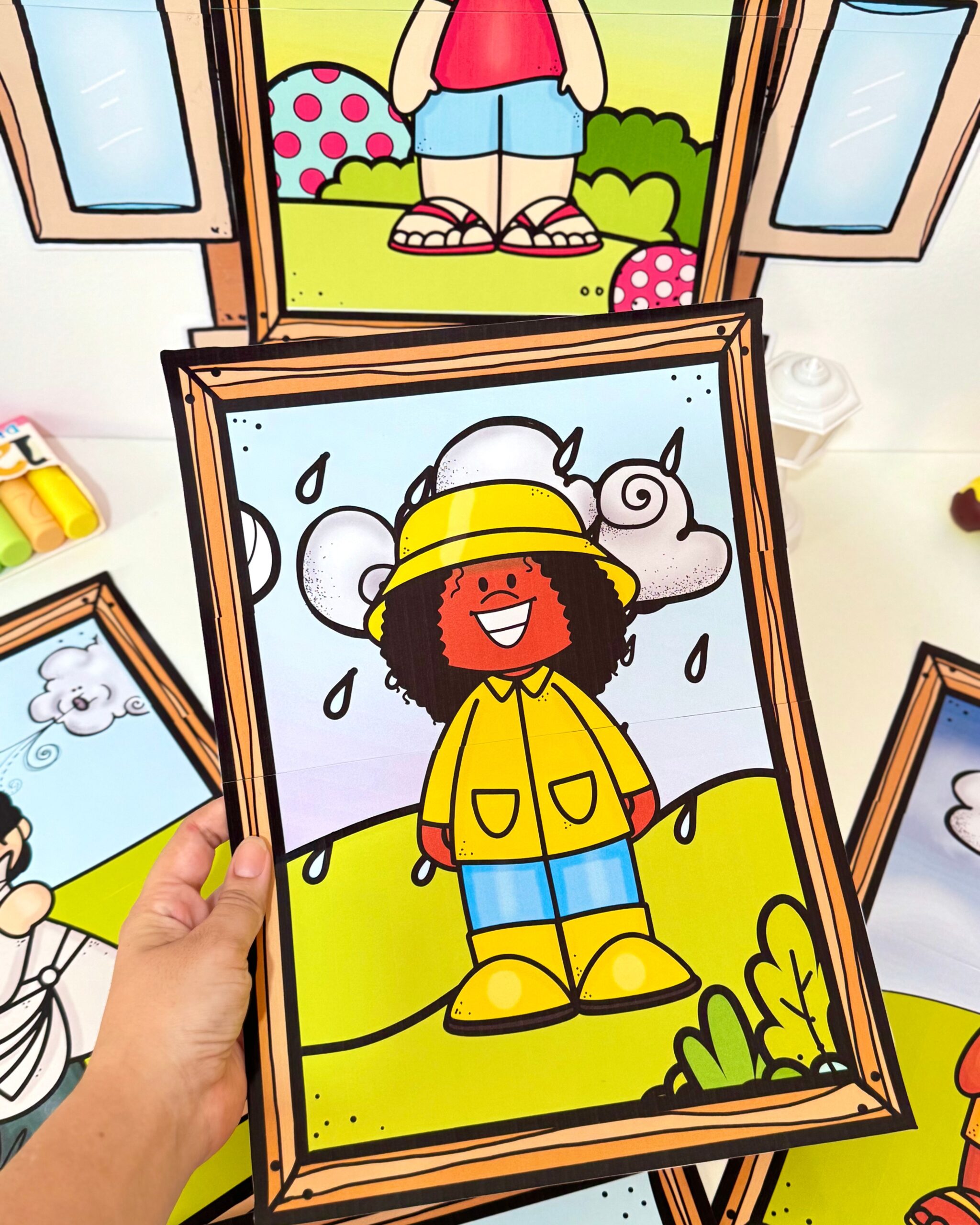 Painel Janela do Tempo para Educação Infantil | Rotina Escolar - Imagem 5