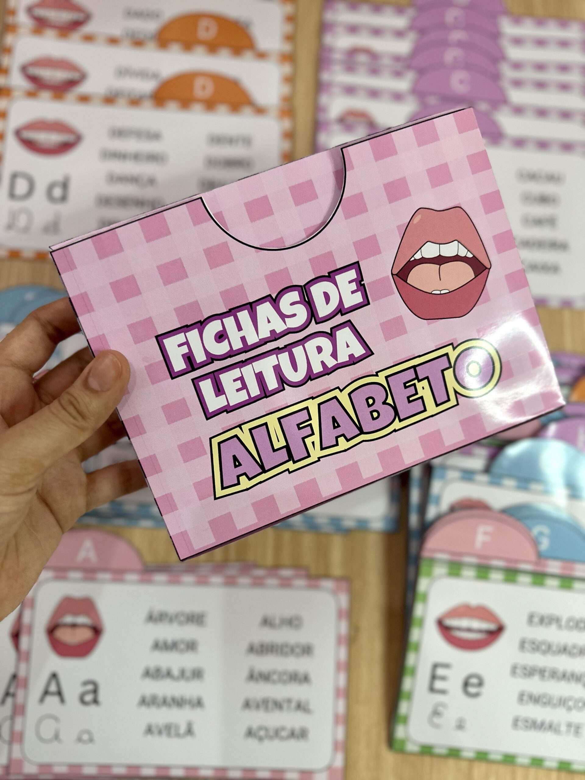 Fichas de Leitura – Alfabeto