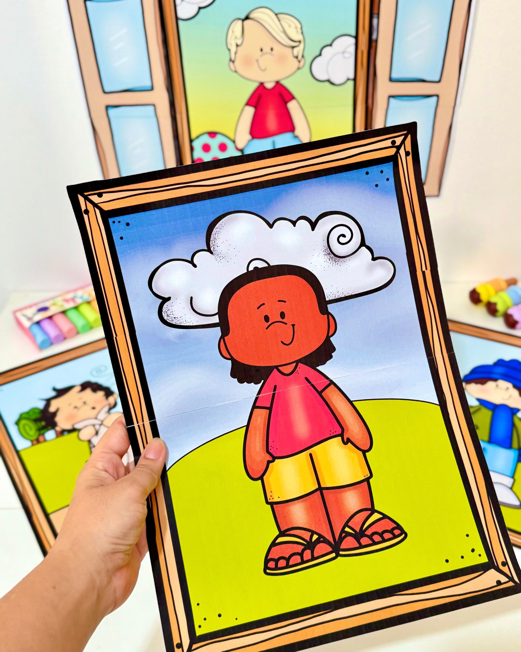 Painel Janela do Tempo para Educação Infantil | Rotina Escolar - Imagem 2