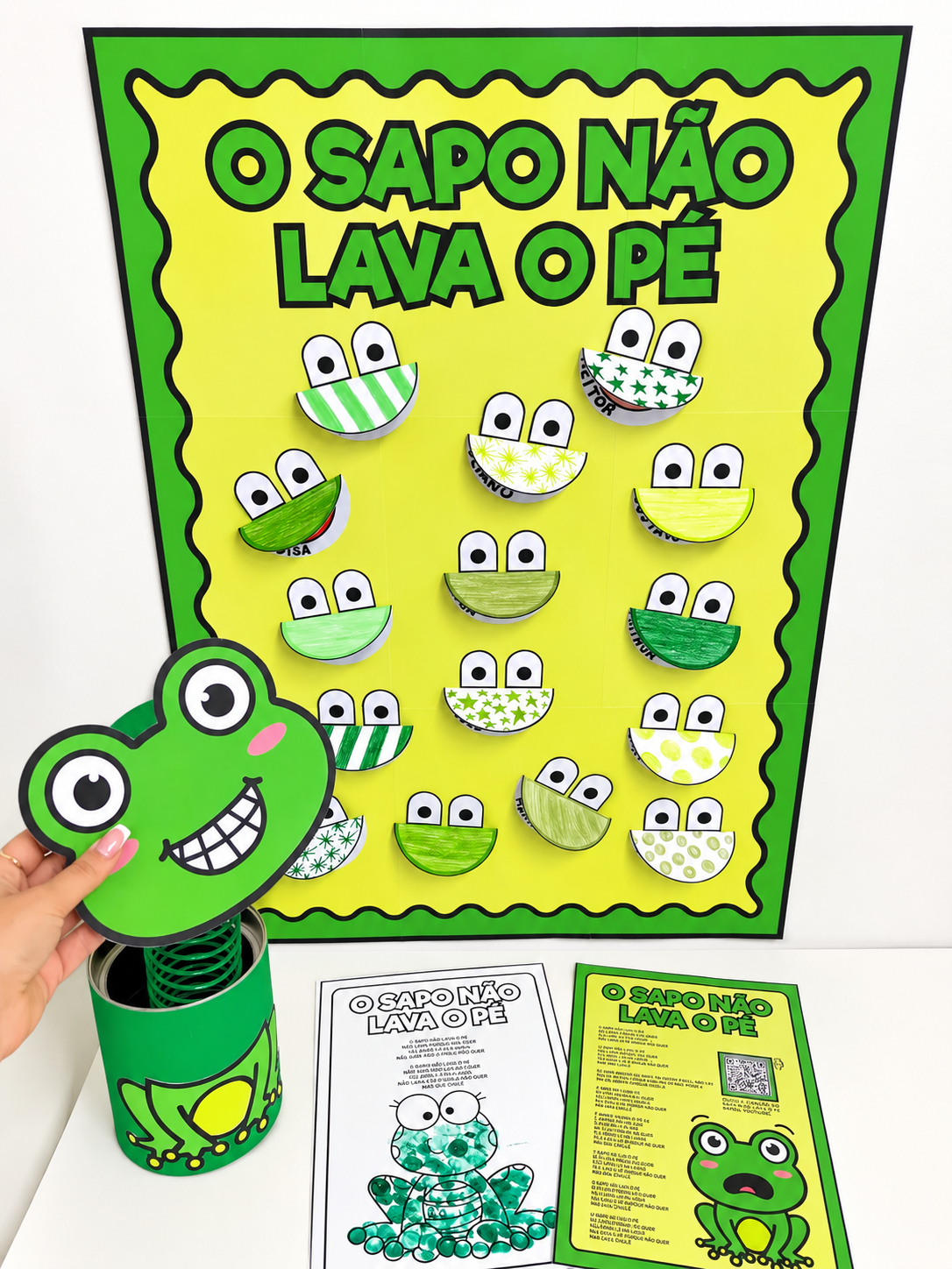 Kit O Sapo Não Lava o Pé