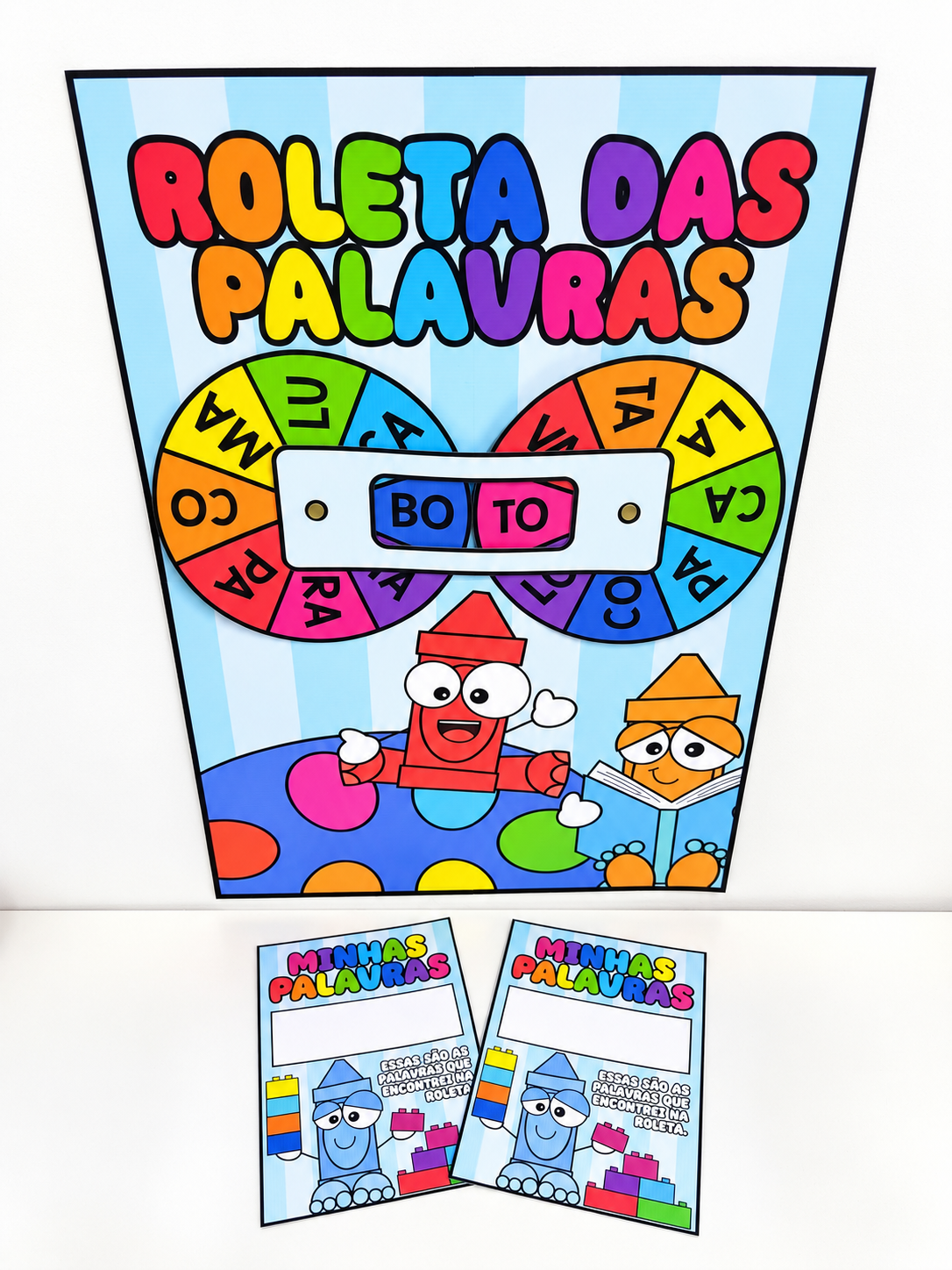 Roleta das Palavras – Atividade de Alfabetização