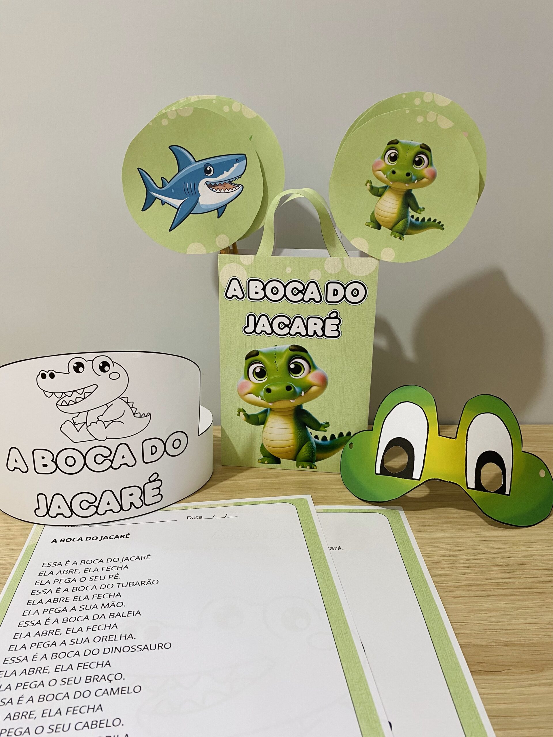 SACOLA MUSICAL A BOCA DO JACARÉ - Imagem 4