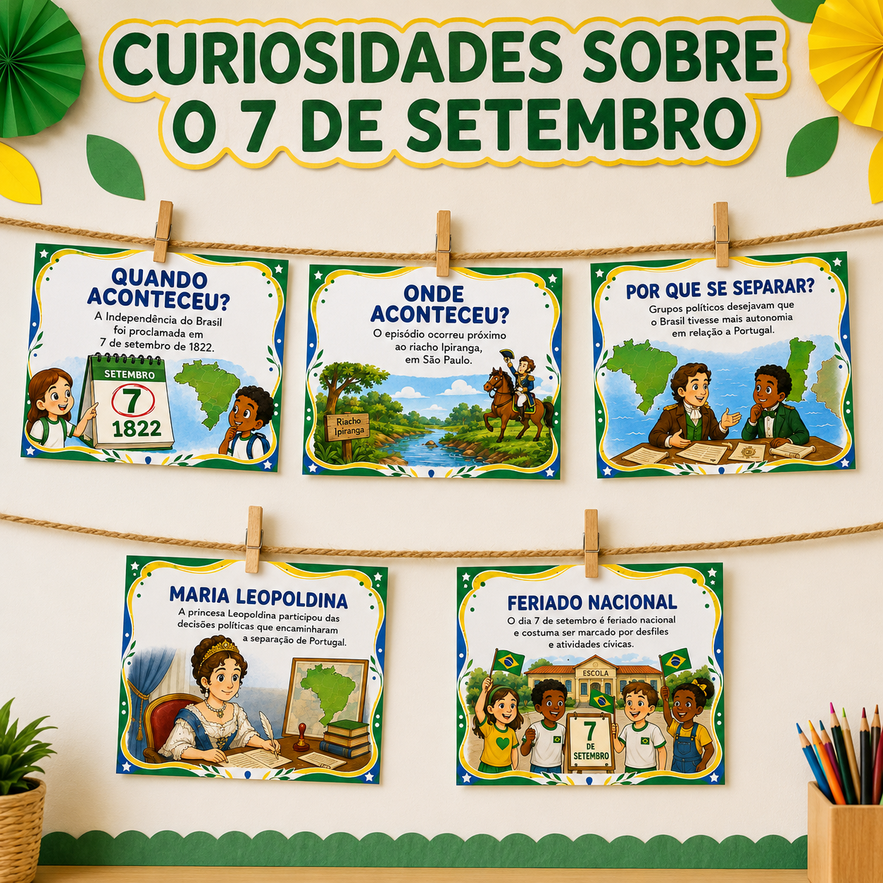 Varal de Curiosidades sobre a Independência do Brasil - PDF