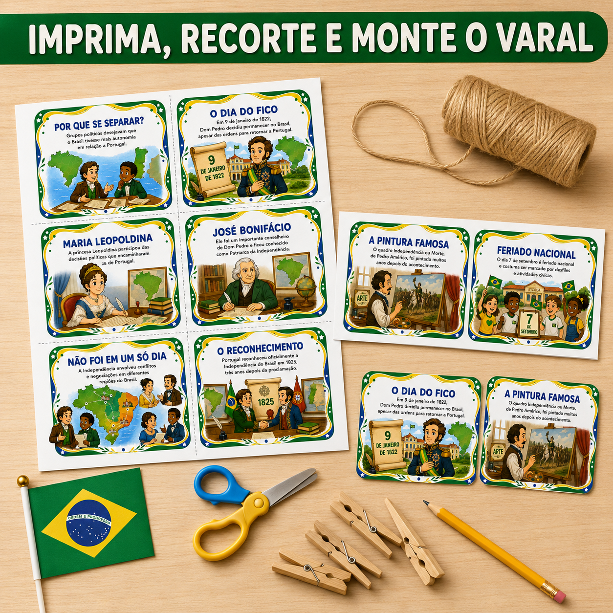 Varal de Curiosidades sobre a Independência do Brasil - PDF - Imagem 3