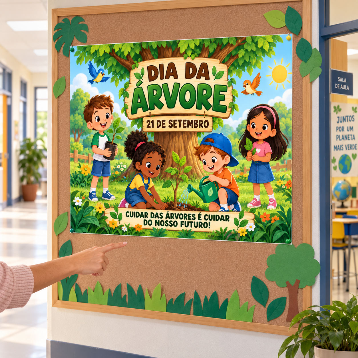 Painel Pedagógico Decorativo Dia da Árvore - PDF - Imagem 2