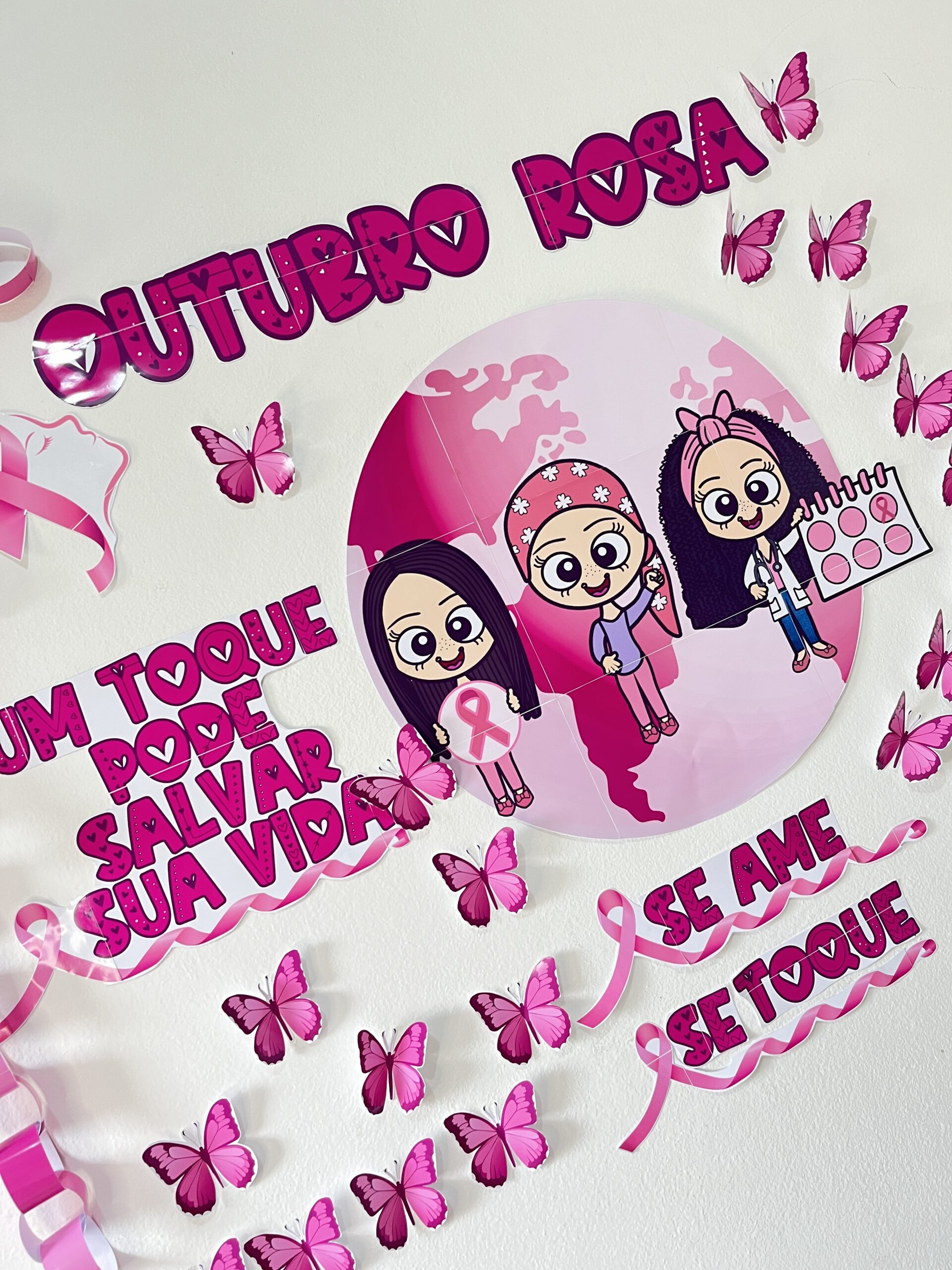 Painel Outubro Rosa: A Beleza do Cuidado e da Prevenção - Imagem 3