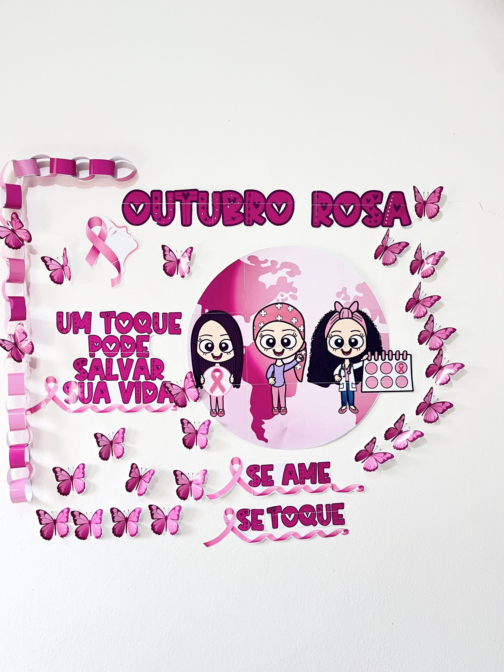 Painel Outubro Rosa: A Beleza do Cuidado e da Prevenção - Imagem 4