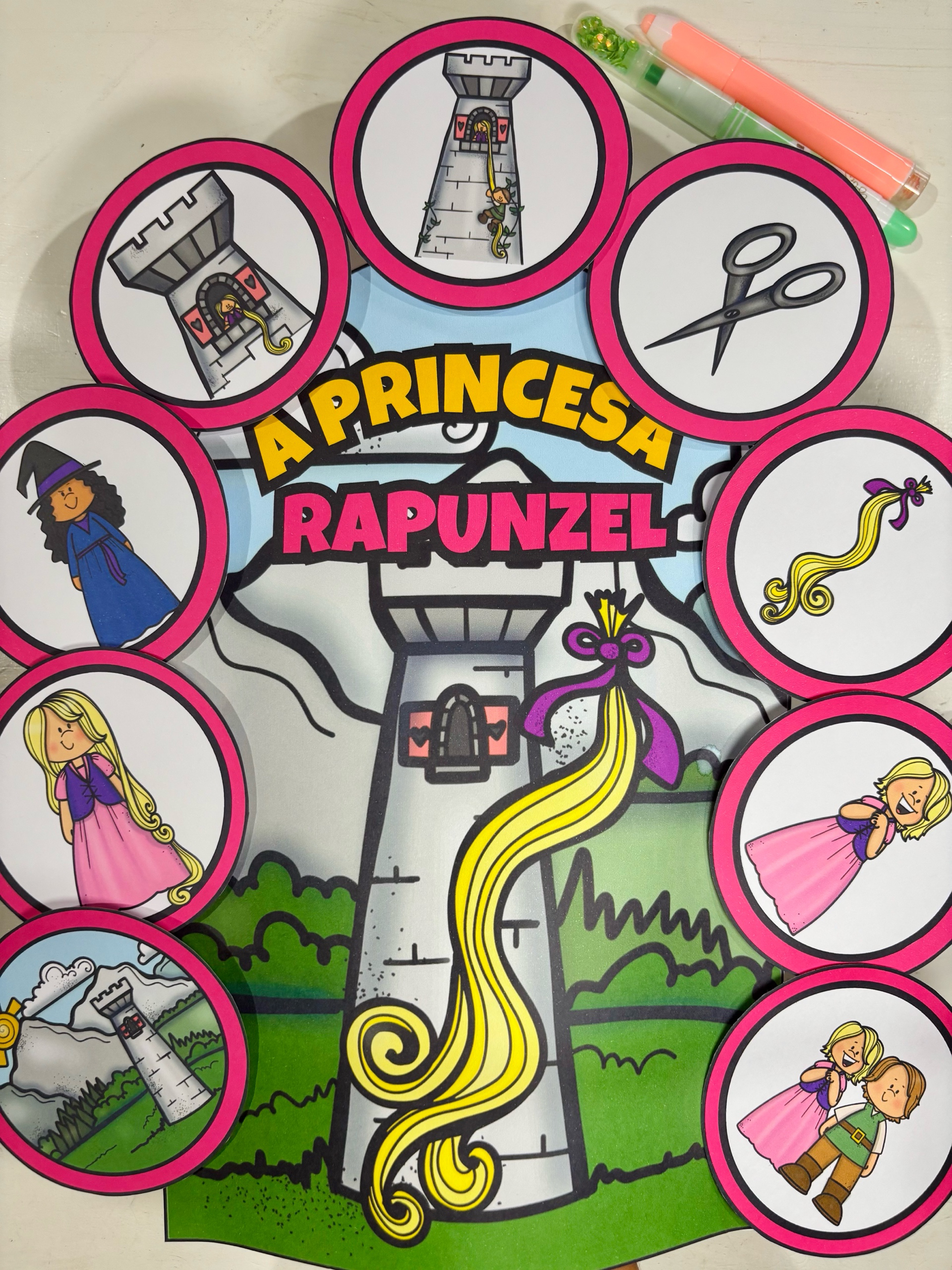 Luva de Histórias: A Princesa Rapunzel - Imagem 4