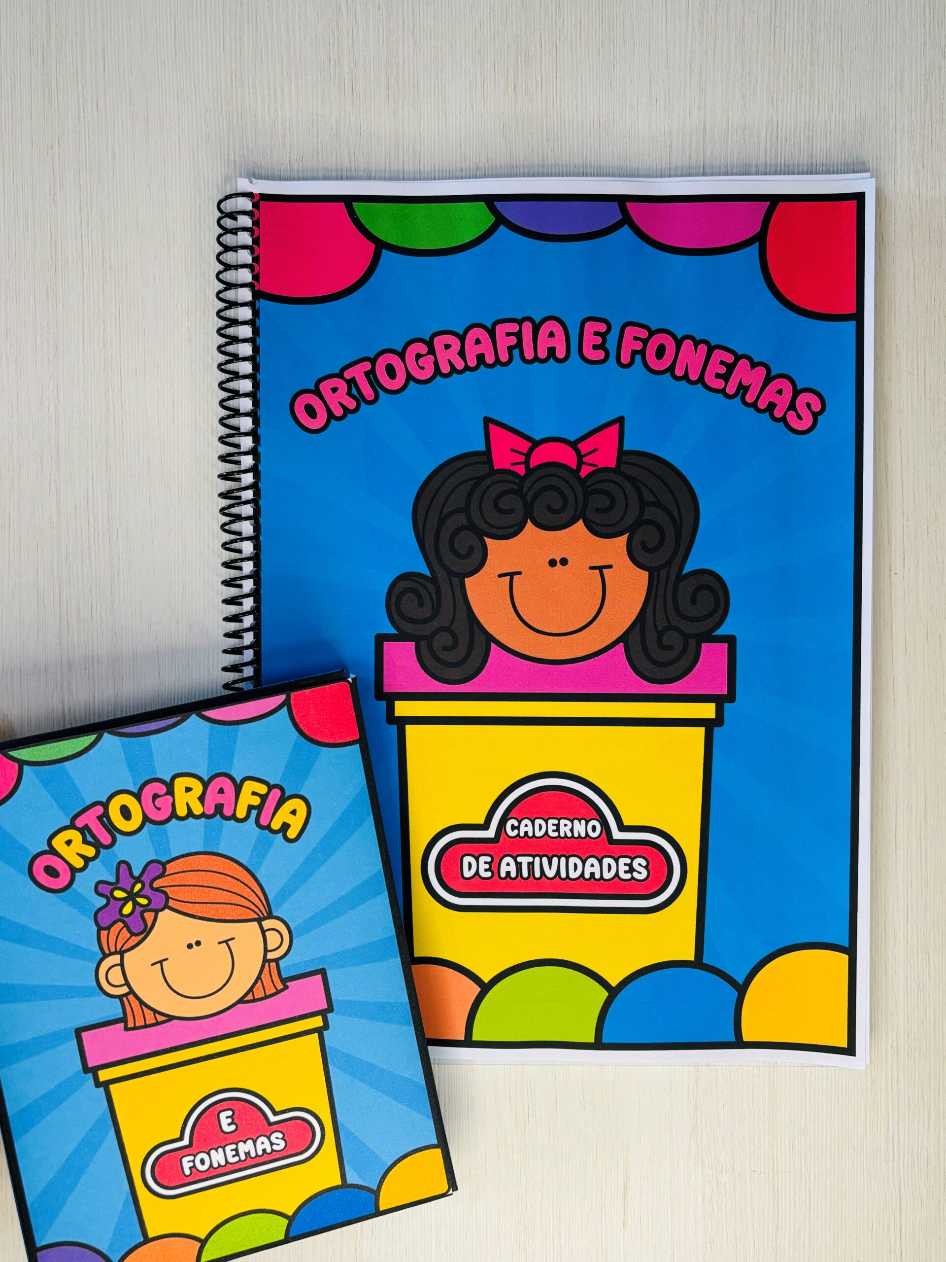 Jogo das Massinhas + Caderno de Atividades Ortografia e Fonemas