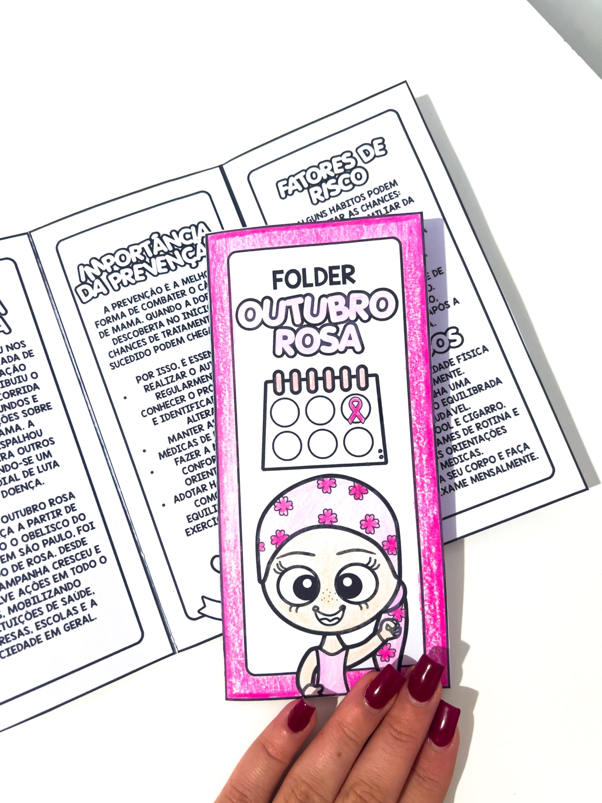 Folder Informativo Outubro Rosa - Imagem 3