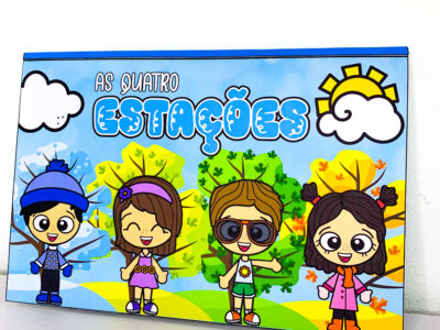 Livro 3D As Quatro Estações – Atividade para Educação Infantil