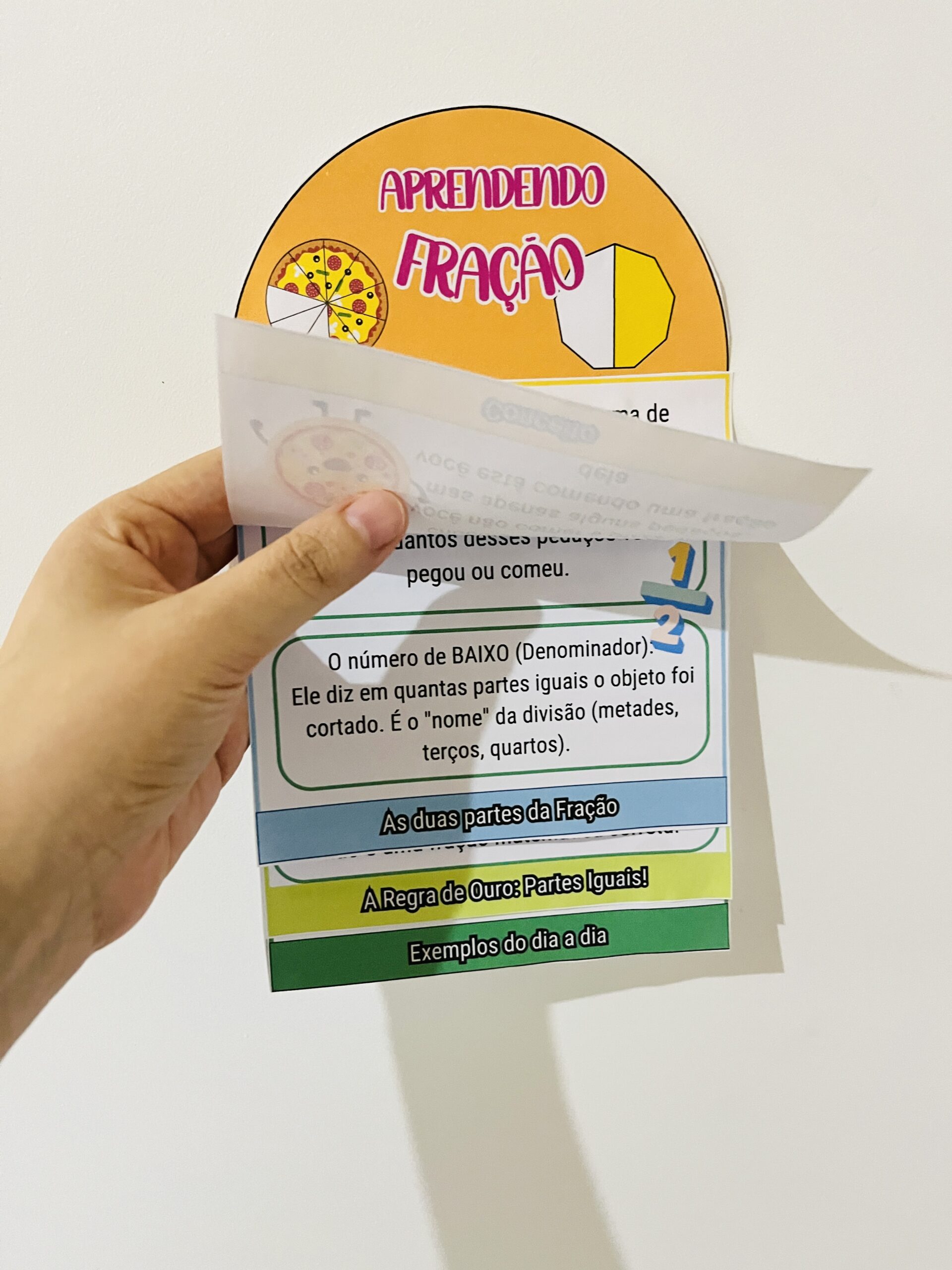 Flipbook de Frações para Ensino Fundamental – Numerador, Denominador, Tipos e Comparação de Frações - Imagem 3