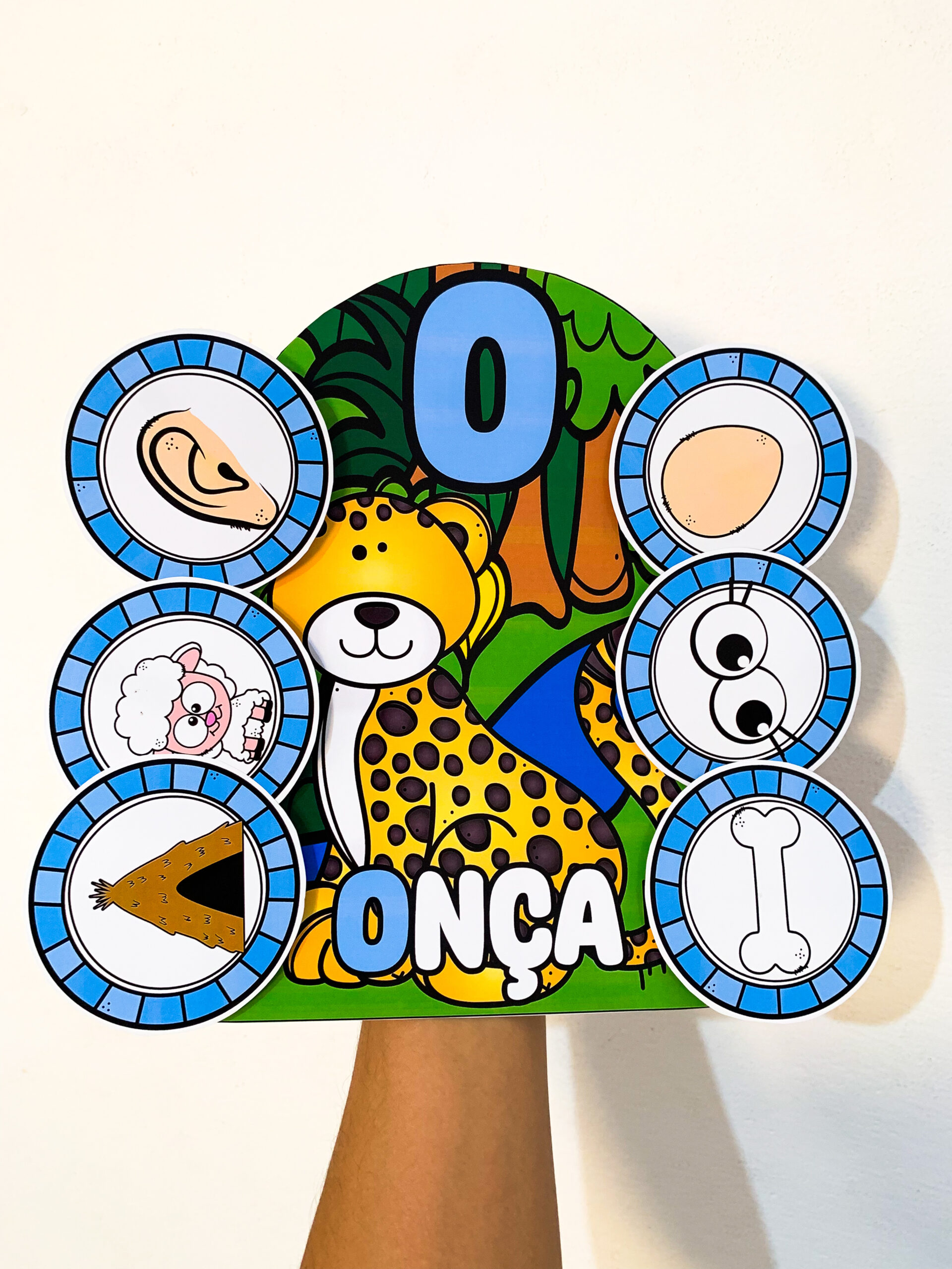 Kit Zoo das vogais — educação infantil - Imagem 4