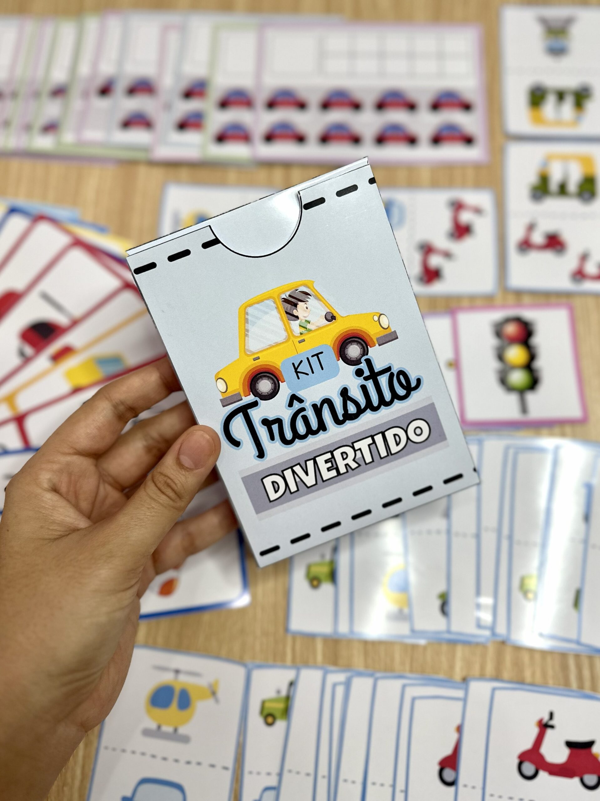 Kit Trânsito Divertido – Atividades Lúdicas para Educação Infantil