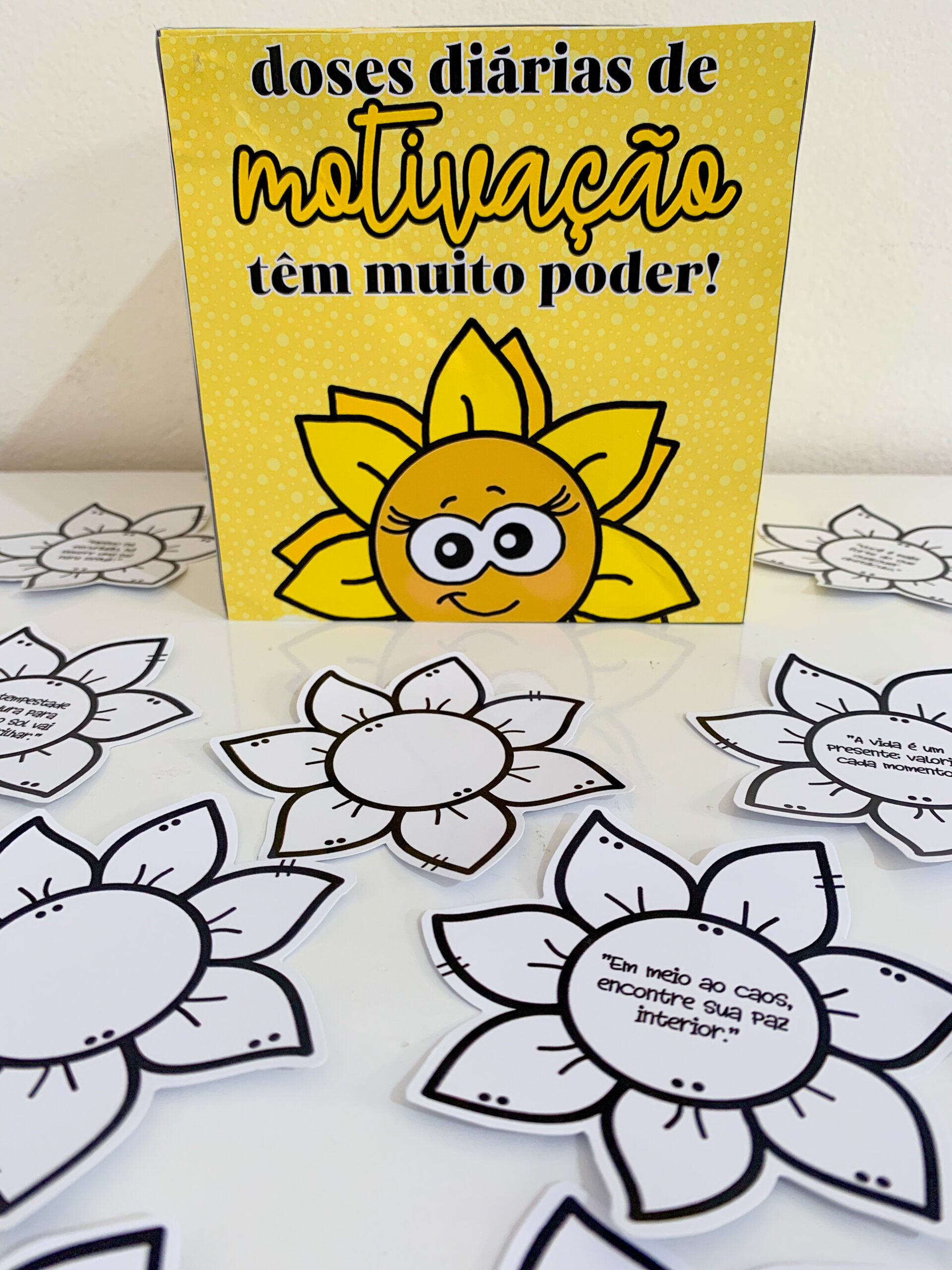 Caixa com Cartões Motivacionais – Setembro Amarelo - Imagem 2