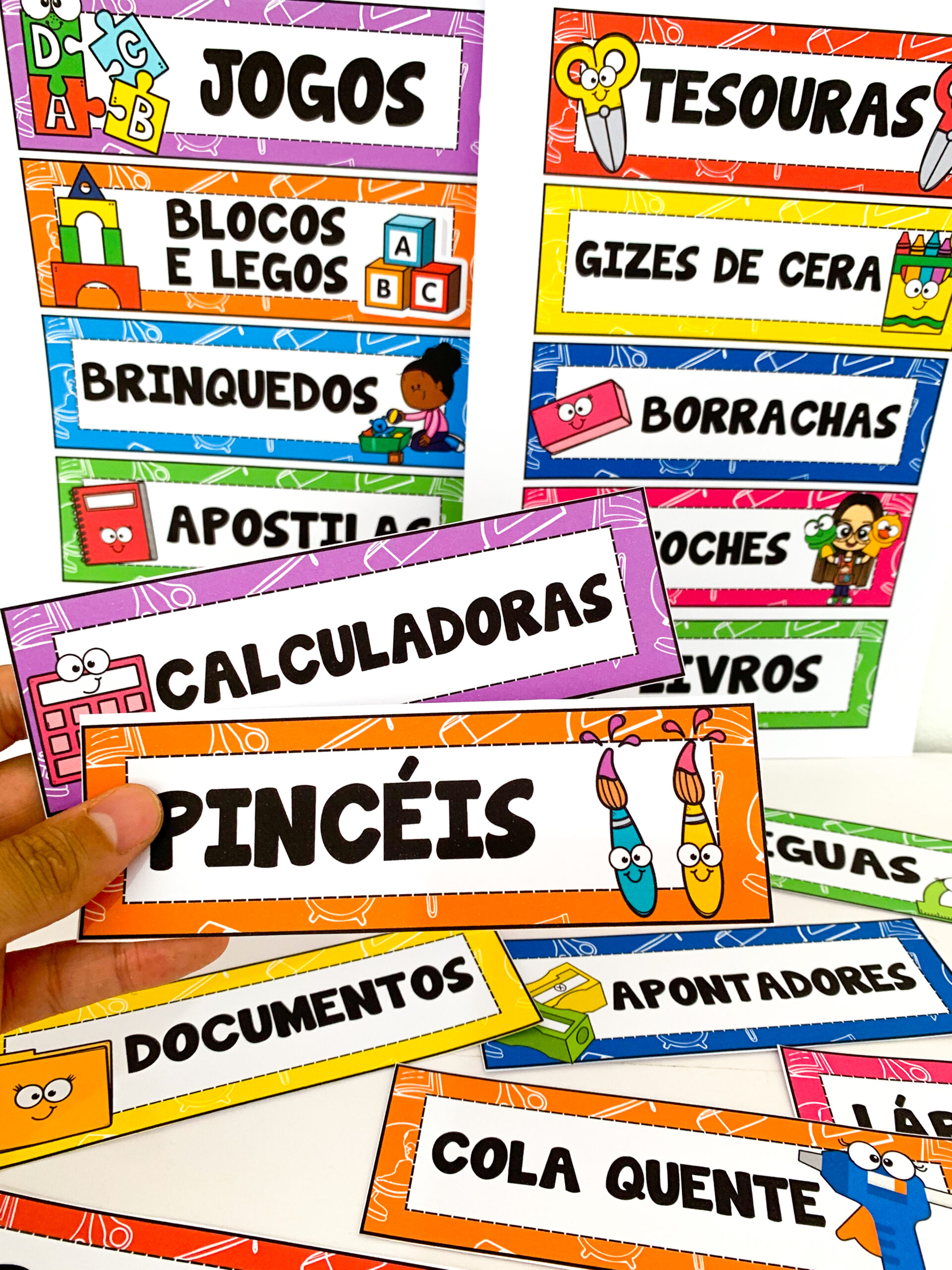 Etiquetas Pedagógicas Organizadoras - Imagem 5
