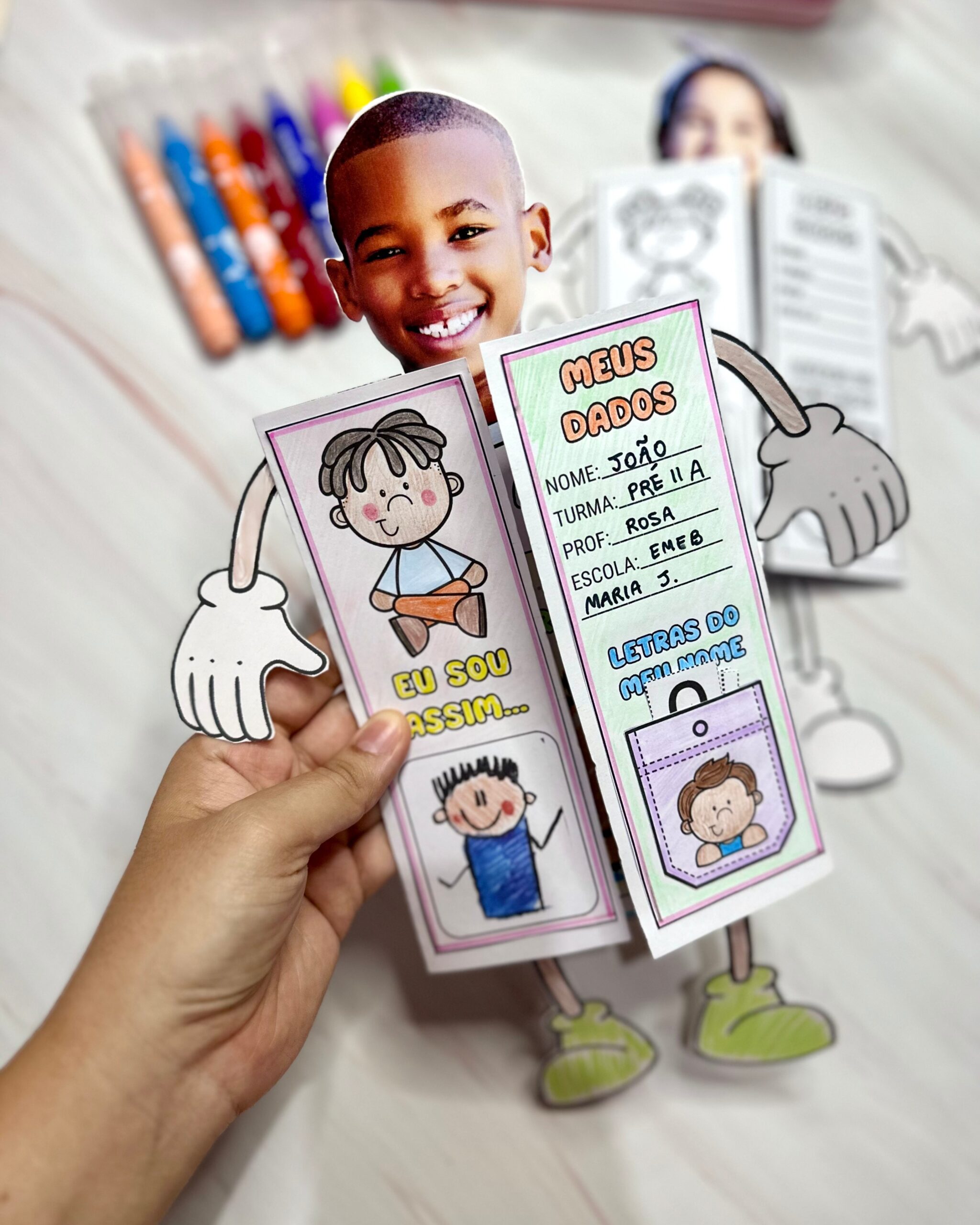 Atividade Identidade Educação Infantil – Eu Sou Assim